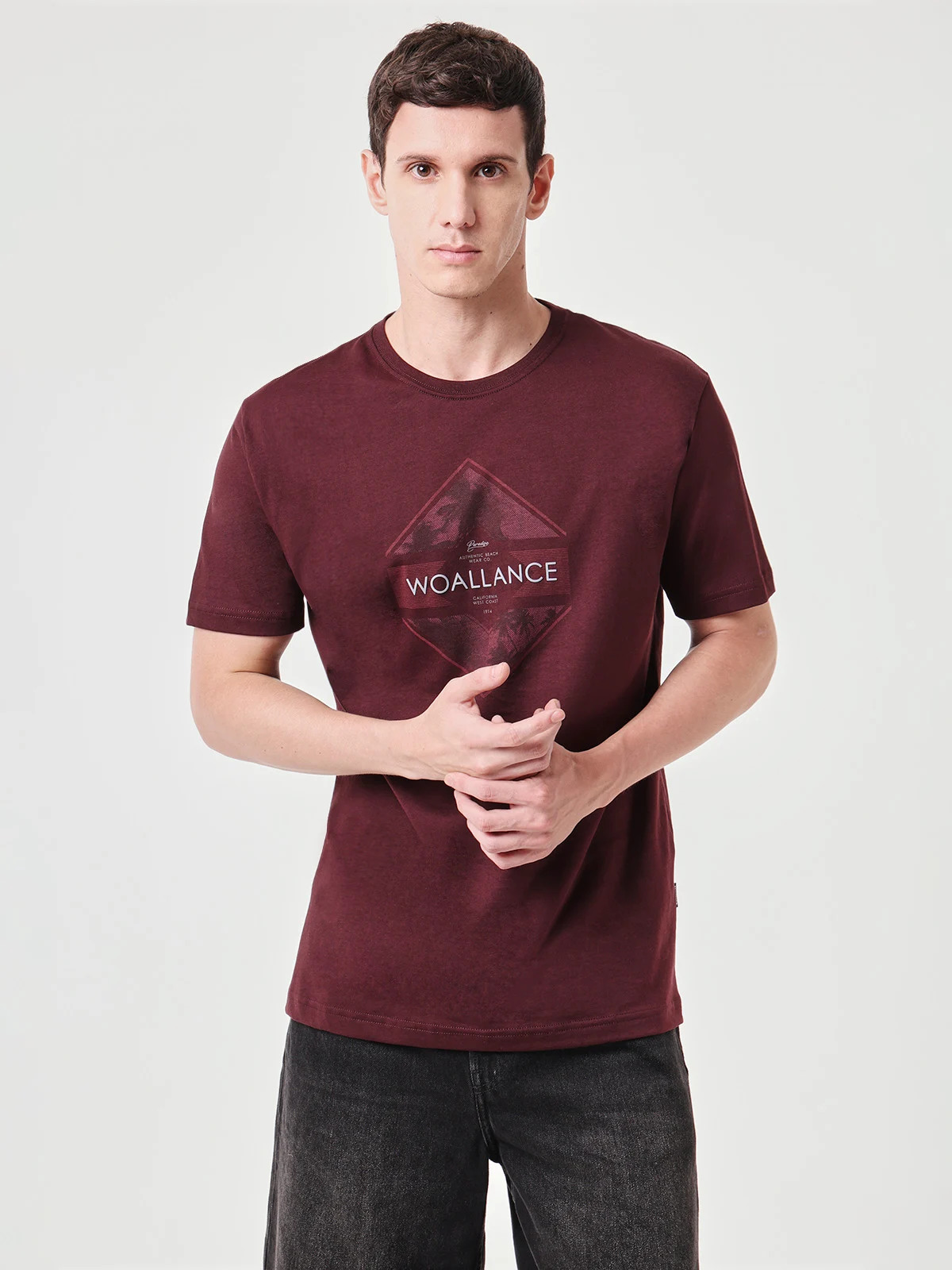 POLO MANGA CORTA HOMBRE WOALLANCE CLASICO 097 - 1