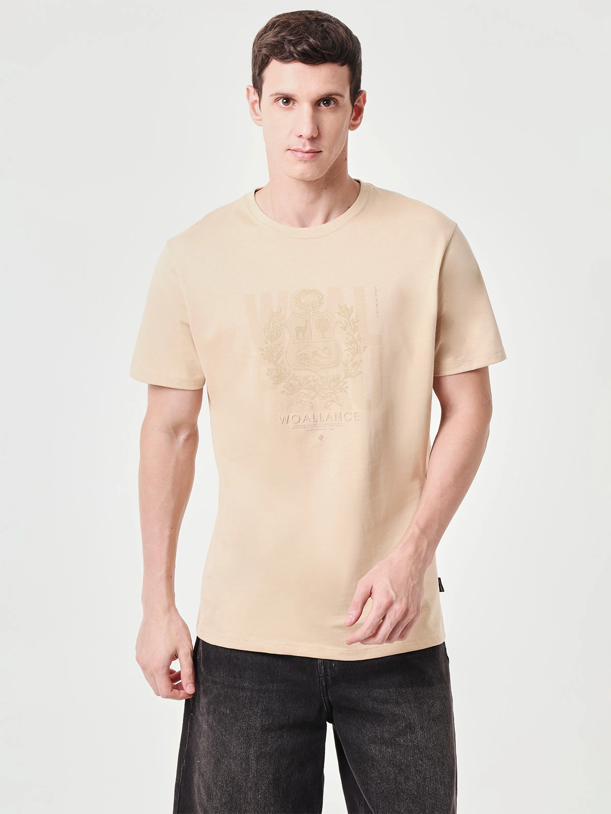 POLO MANGA CORTA HOMBRE WOALLANCE CLASICO 098 - 1