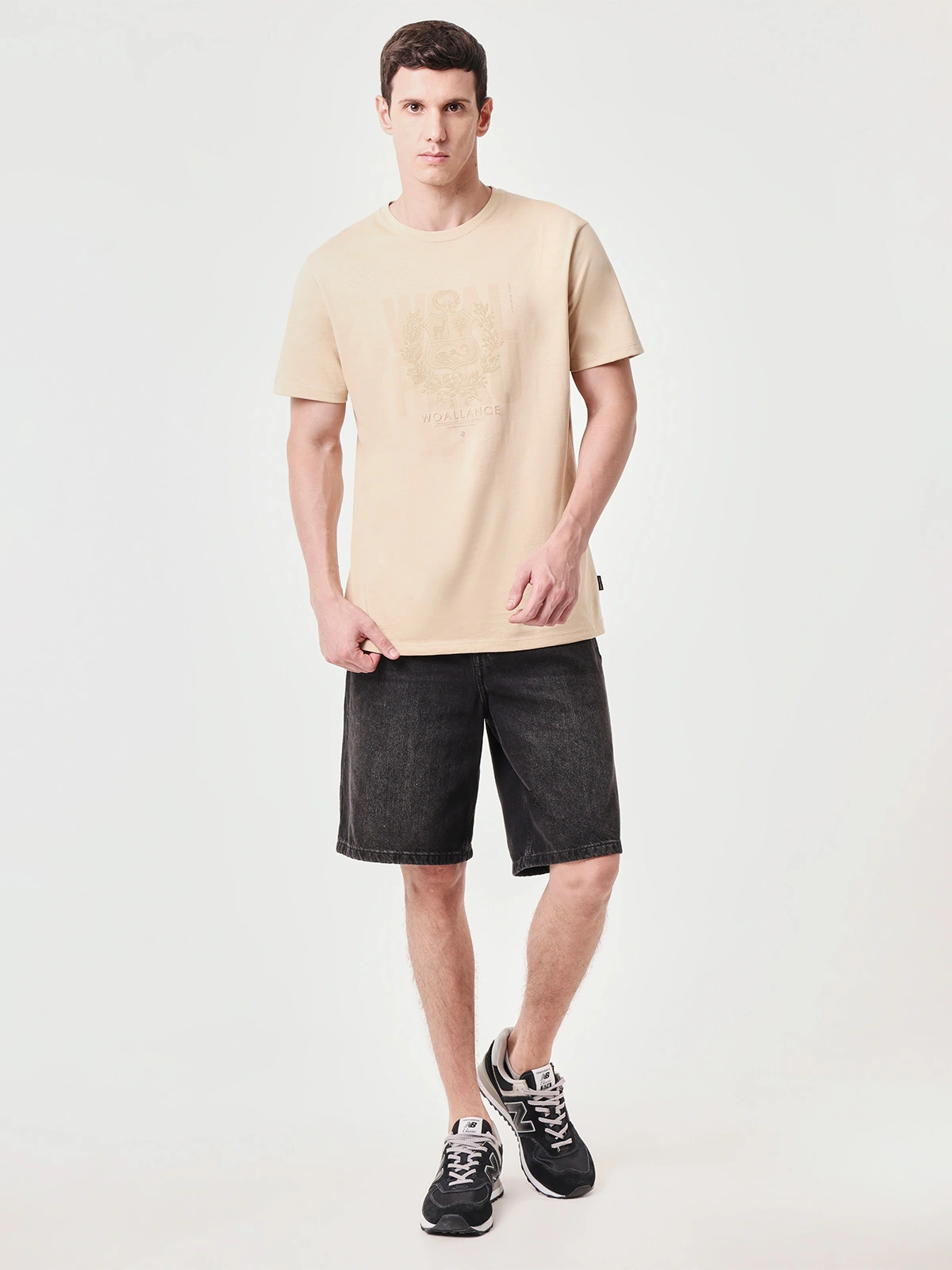 POLO MANGA CORTA HOMBRE WOALLANCE CLASICO 098 - 5
