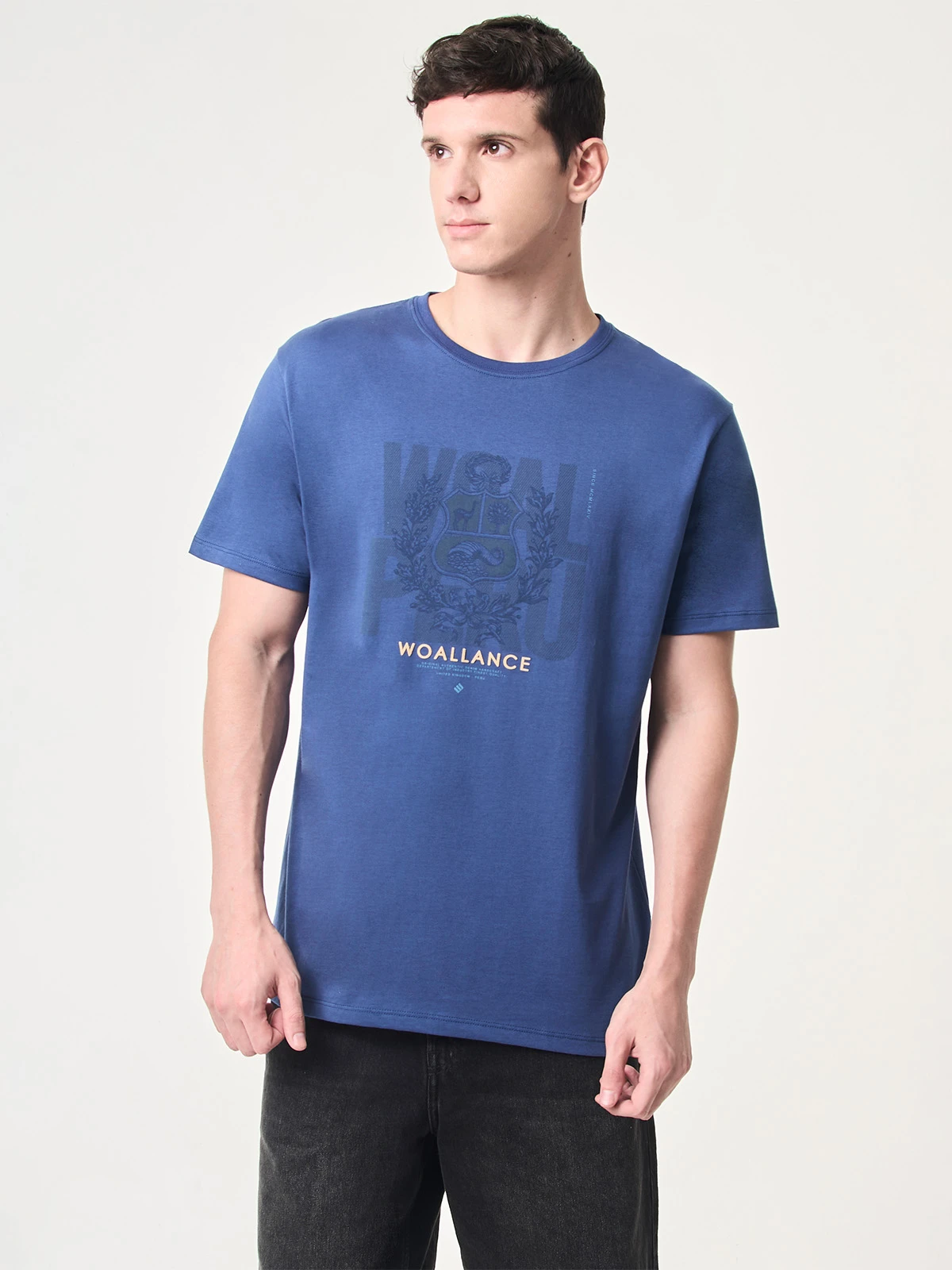 POLO MANGA CORTA HOMBRE WOALLANCE CLASICO 098 - 1