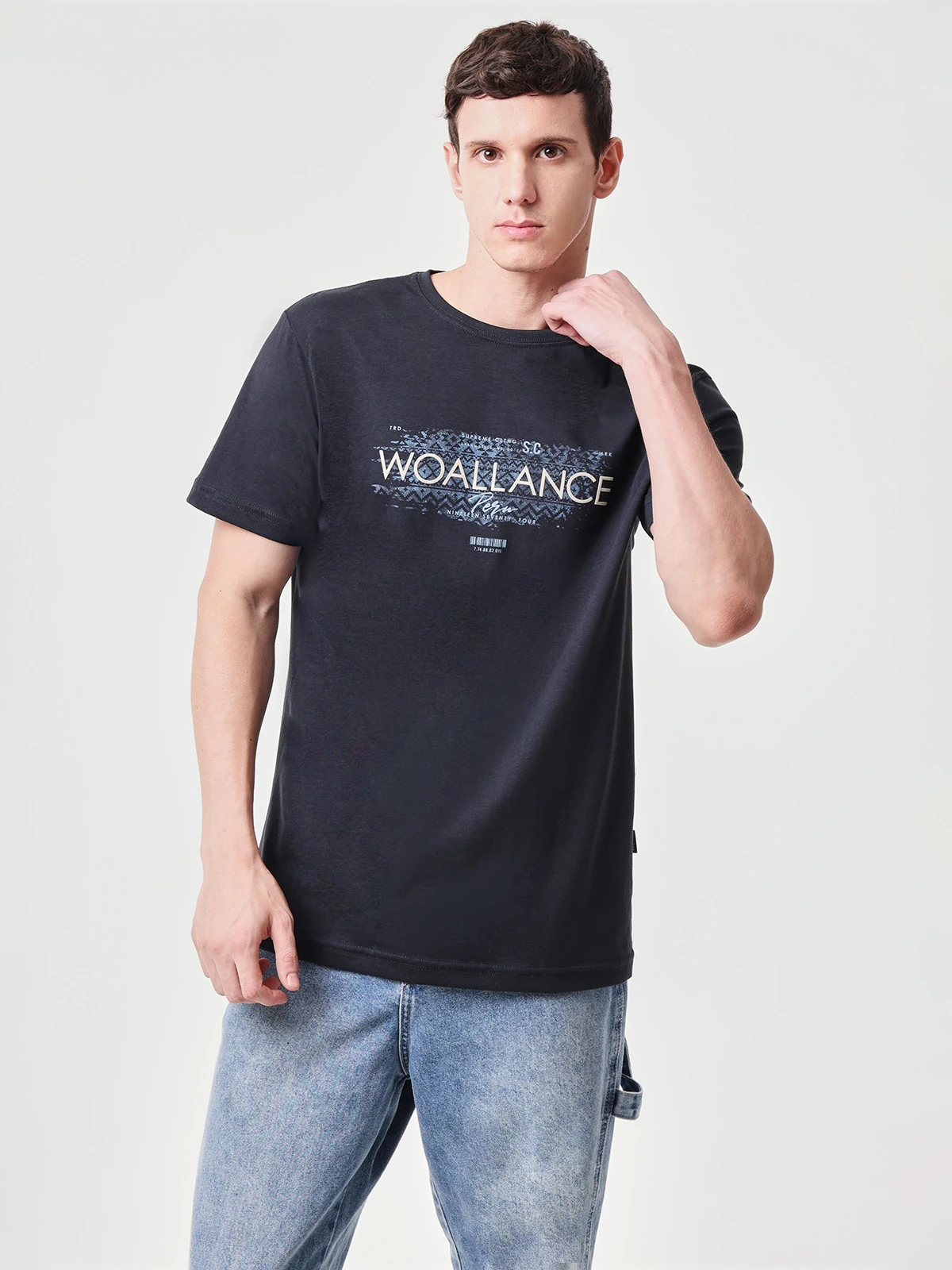 POLO MANGA CORTA HOMBRE WOALLANCE CLASICO 114 - 1