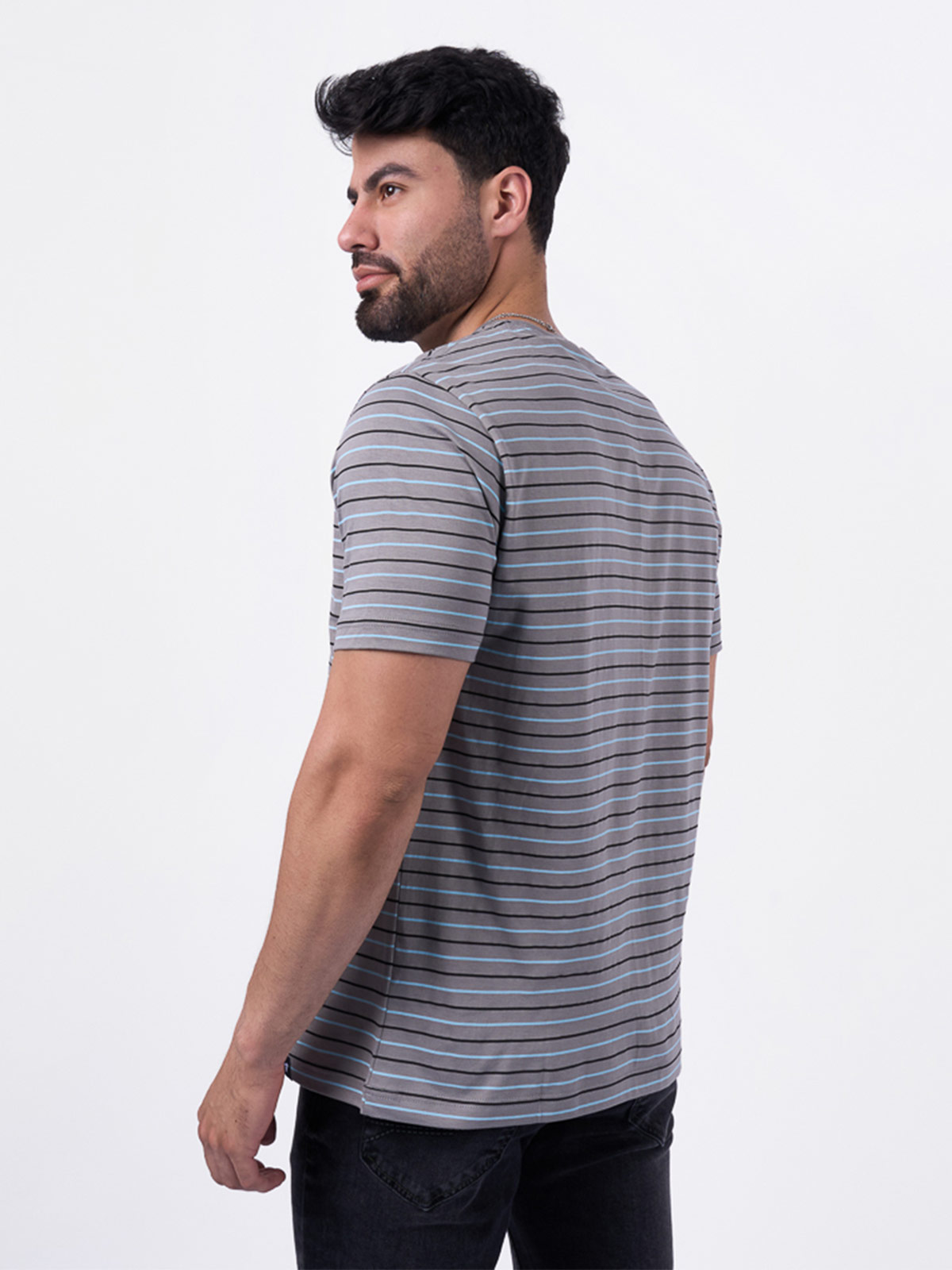 POLO MANGA CORTA ALGODÓN HOMBRE BRONCO BI STRIPE II - 2