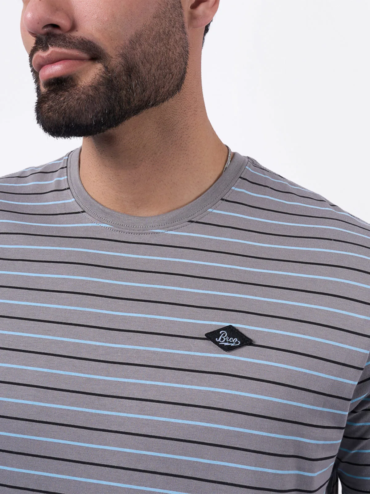 POLO MANGA CORTA ALGODÓN HOMBRE BRONCO BI STRIPE II - 3