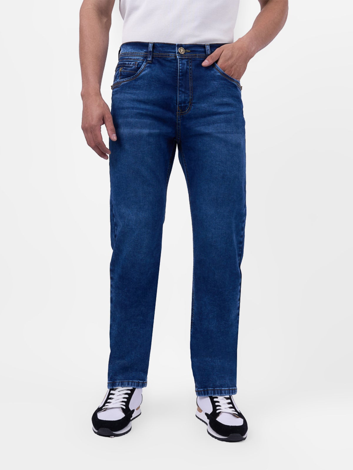 JEAN ALGODÓN REGULAR FIT HOMBRE BRONCO MERCATOR - 1