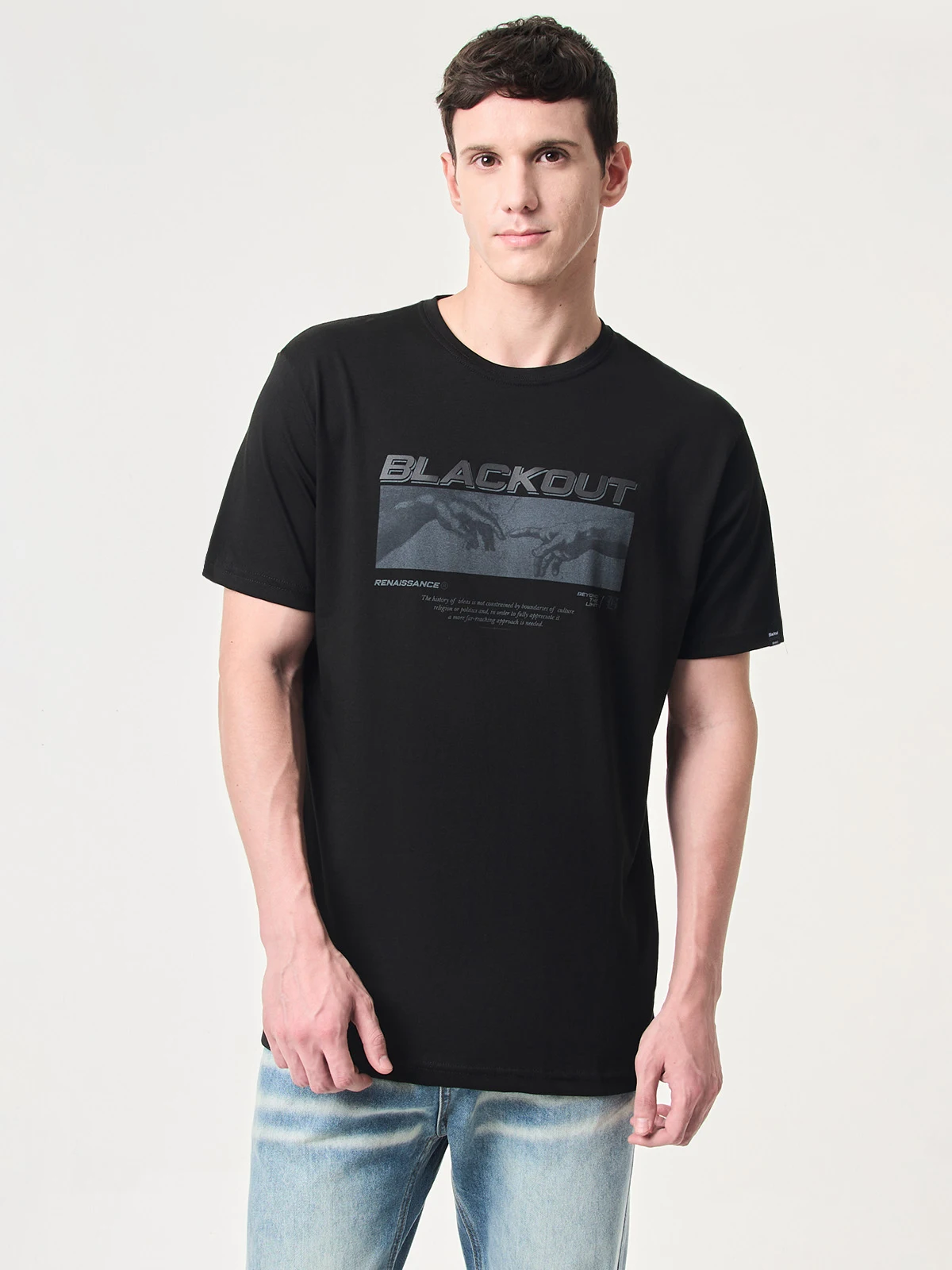 POLO MANGA CORTA HOMBRE BLACKOUT BASICO - 1