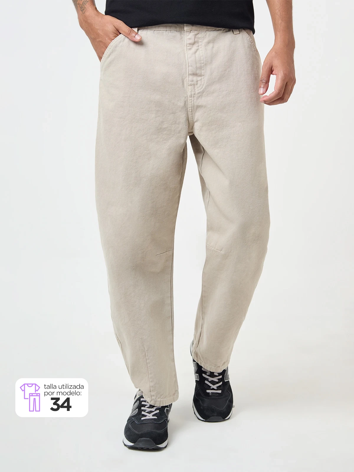 PANTALÓN BARREL HOMBRE BARBADOS - 1