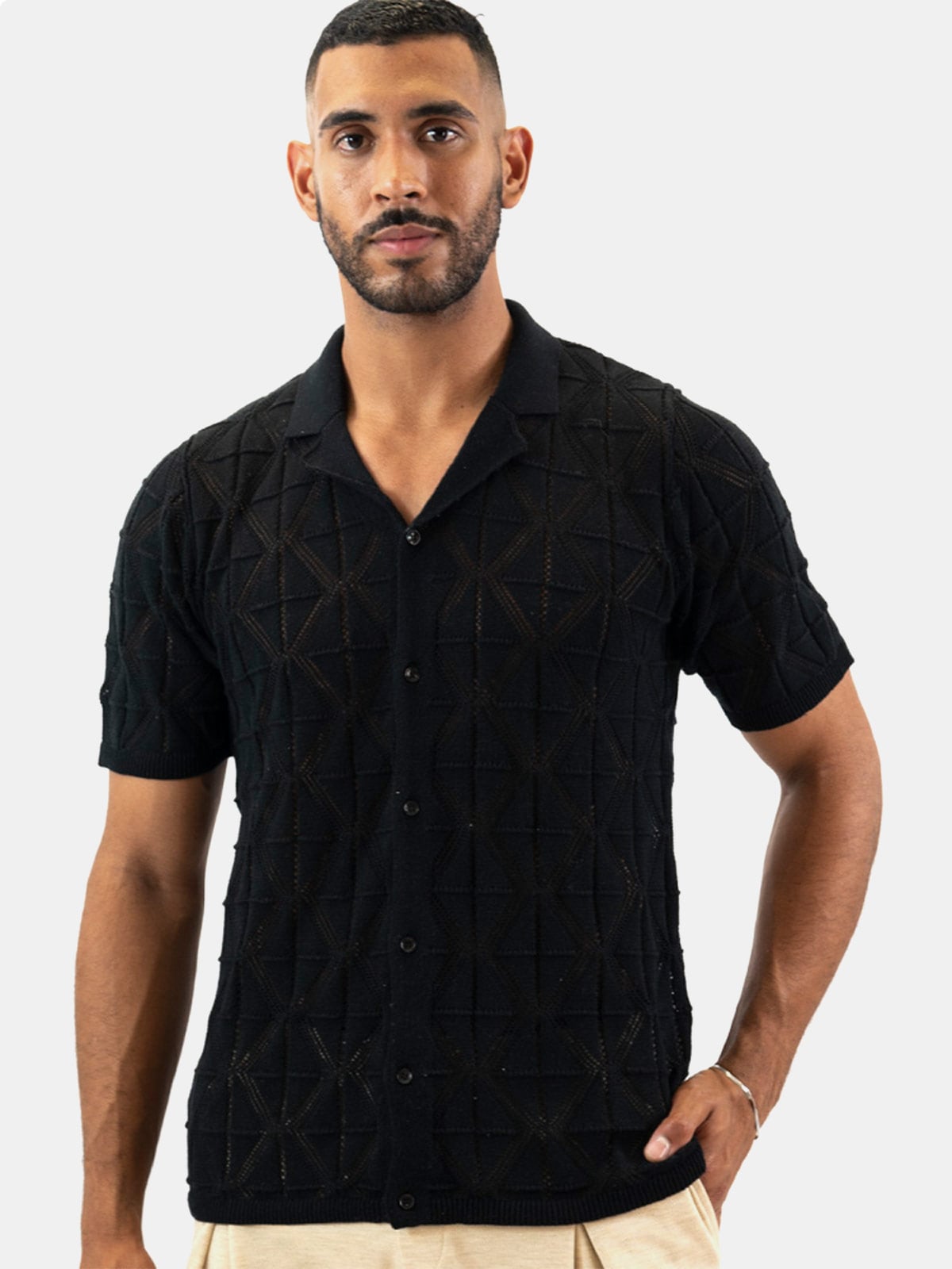 CAMISA MANGA CORTA HOMBRE BLACKOUT SODA H26 - 1