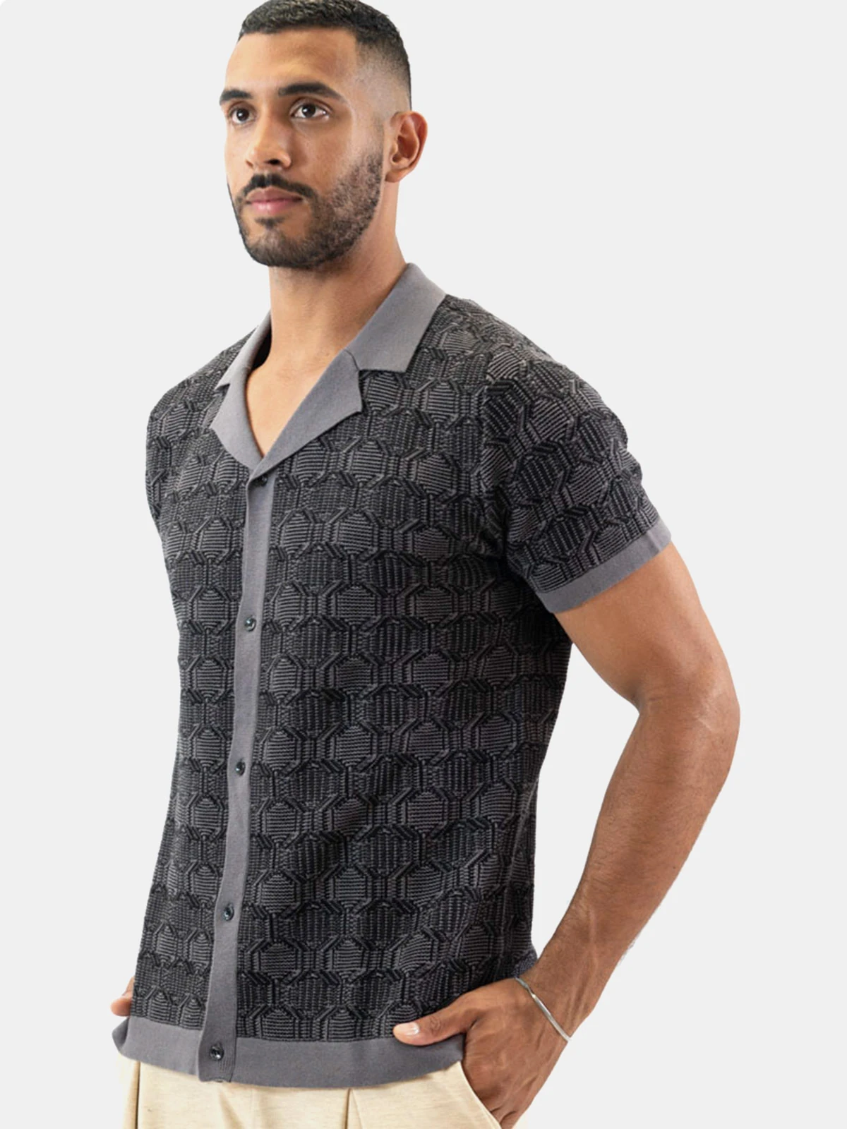 CAMISA MANGA CORTA HOMBRE BLACKOUT MUNICH H26 - 3