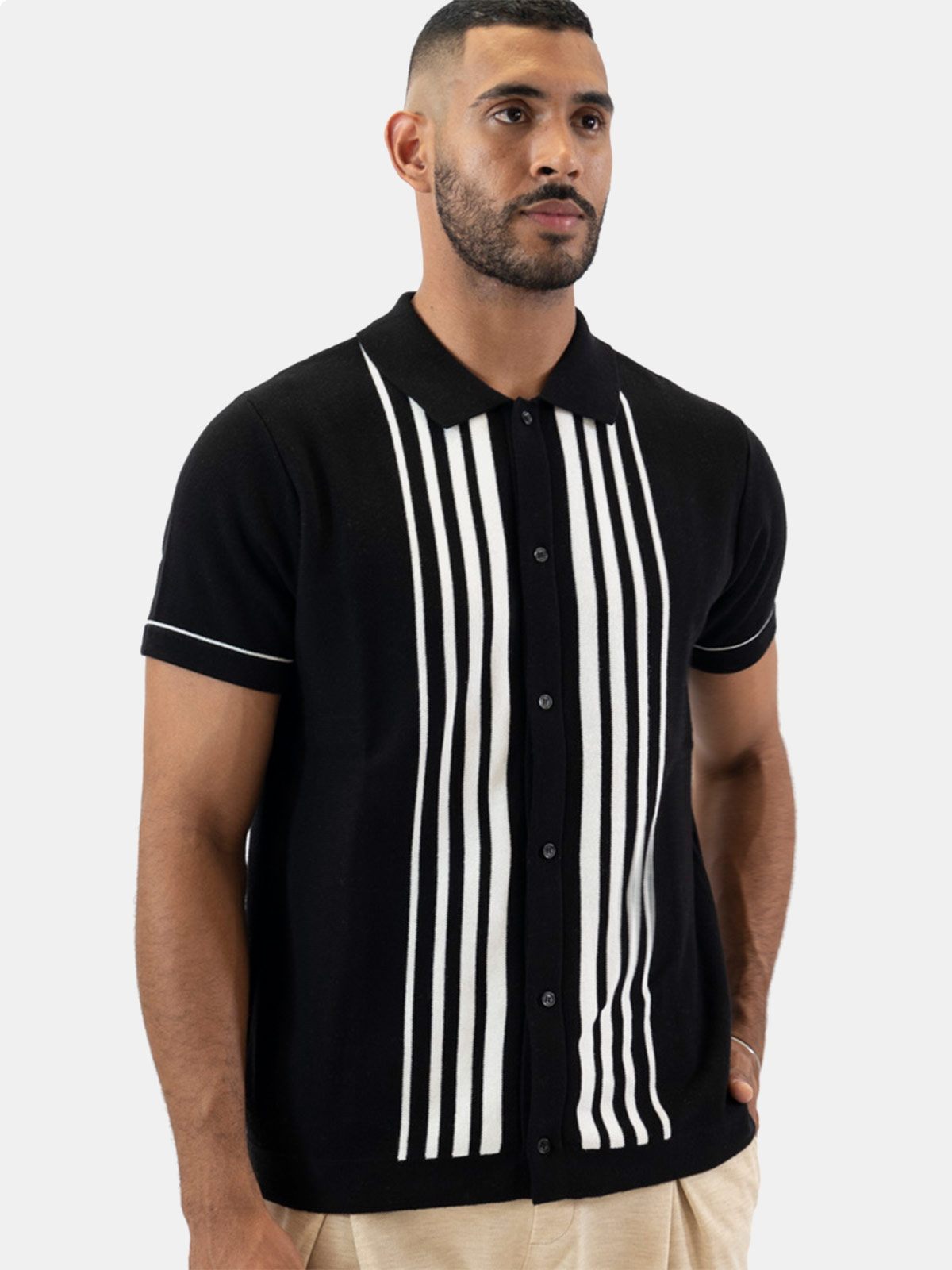 CAMISA MANGA CORTA ALGODÓN HOMBRE WOALLANCE PRIME - 3