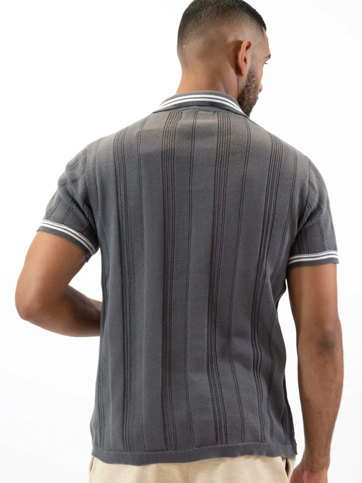 POLO BOX FIT MANGA CORTA HOMBRE WOALLANCE ROMANO - 2