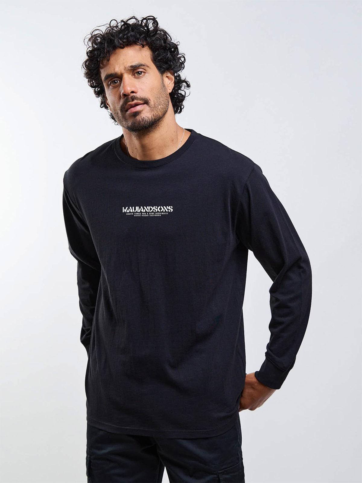 POLO MANGA LARGA ALGODÓN HOMBRE MAUI AND SONS 5P513 - 3