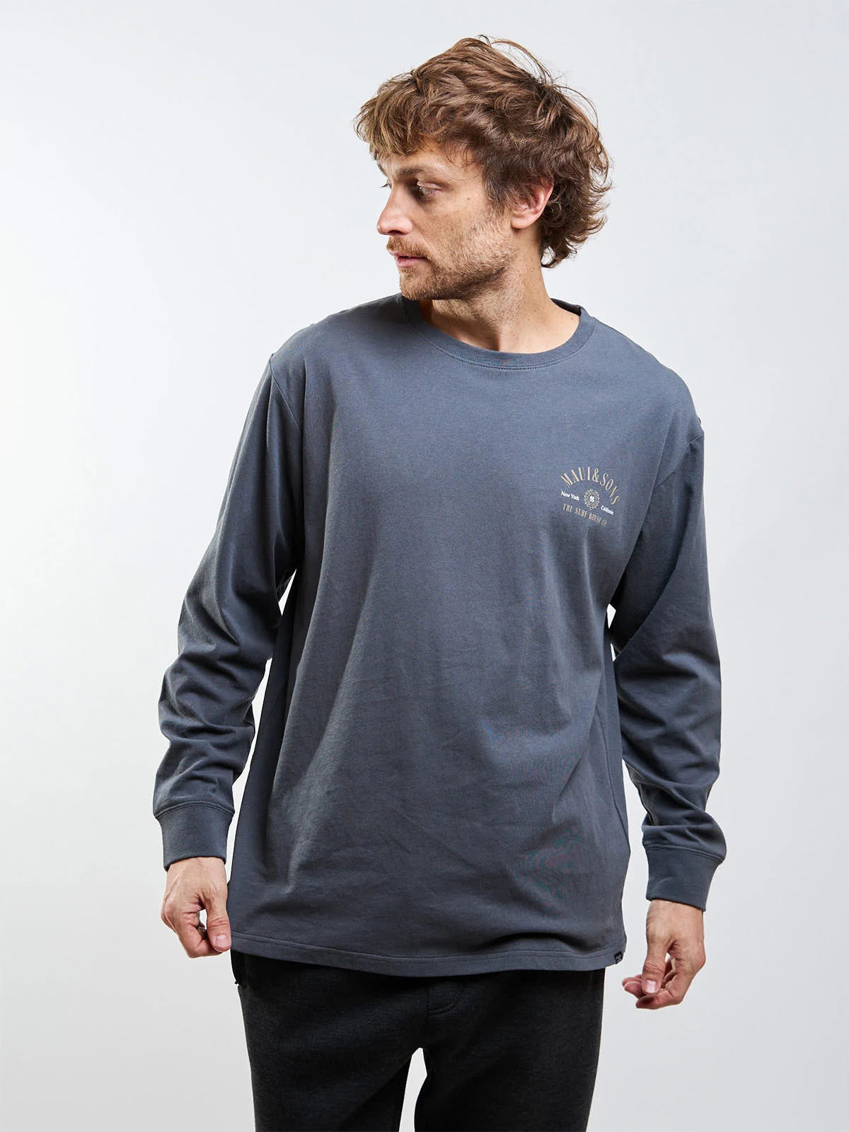 POLO MANGA LARGA ALGODÓN HOMBRE MAUI AND SONS 5P517 - 3