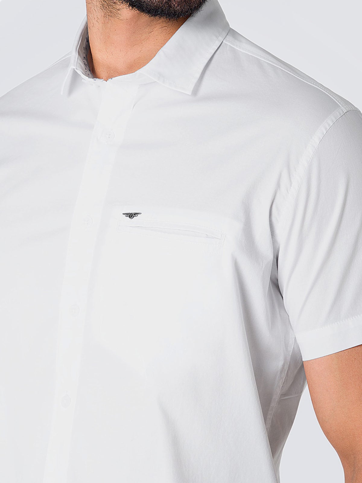 CAMISA MANGA CORTA REGULAR FIT HOMBRE PIONIER PATRICIOH R - 3