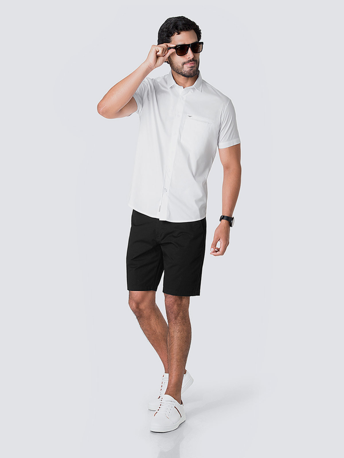 CAMISA MANGA CORTA REGULAR FIT HOMBRE PIONIER PATRICIOH R - 4
