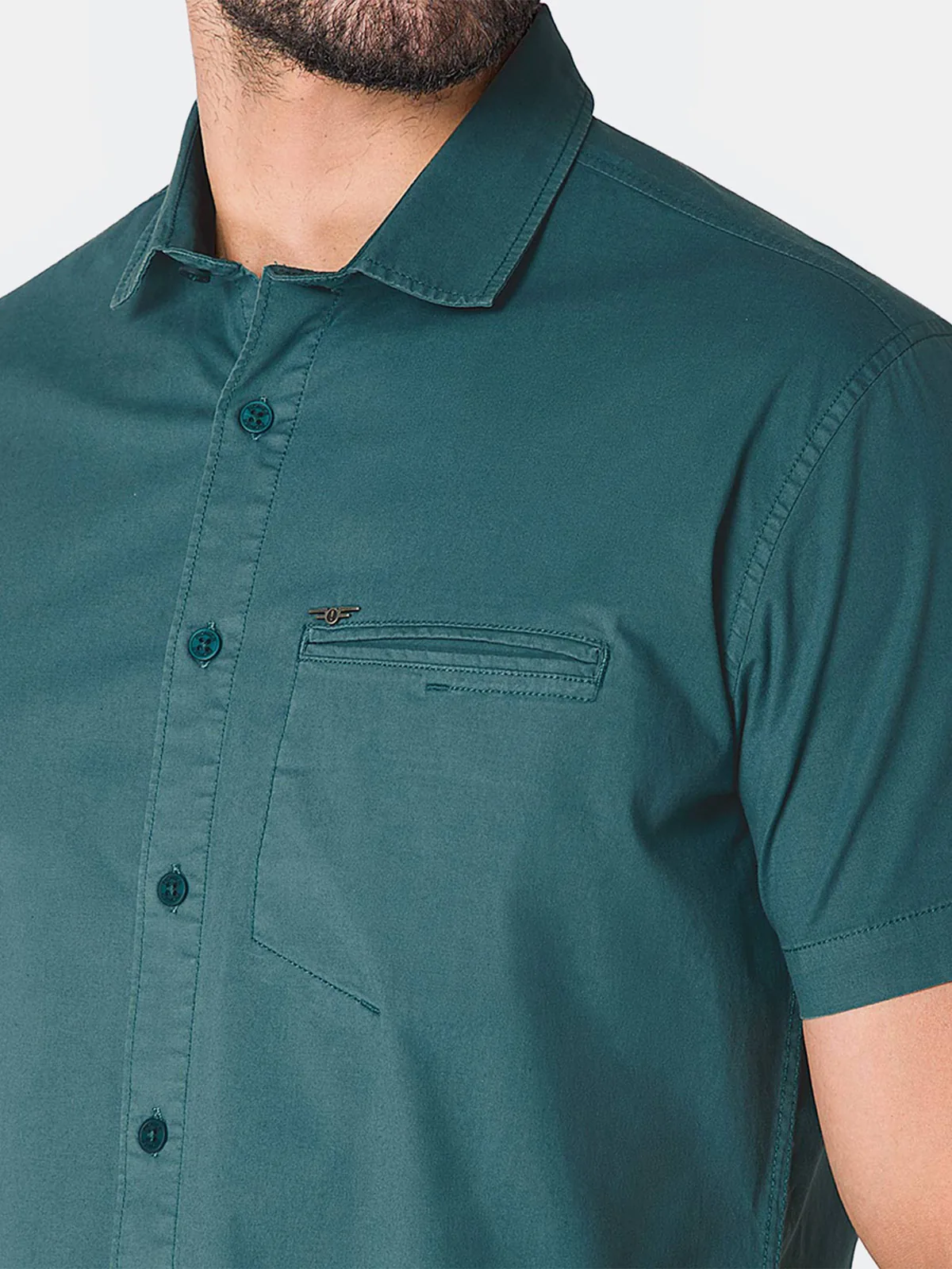 CAMISA MANGA CORTA REGULAR FIT HOMBRE PIONIER PATRICIOH R - 4
