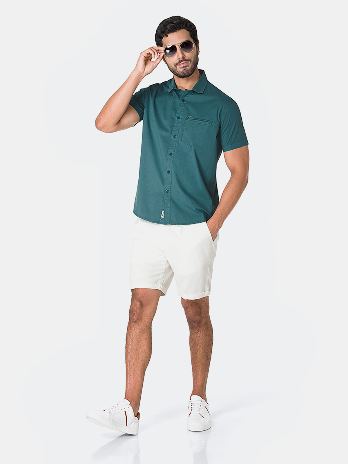 CAMISA MANGA CORTA REGULAR FIT HOMBRE PIONIER PATRICIOH R - 5