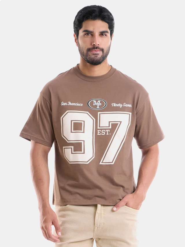 POLO MANGA CORTA BOXY FIT HOMBRE METAL JEANS SEVEN - 1