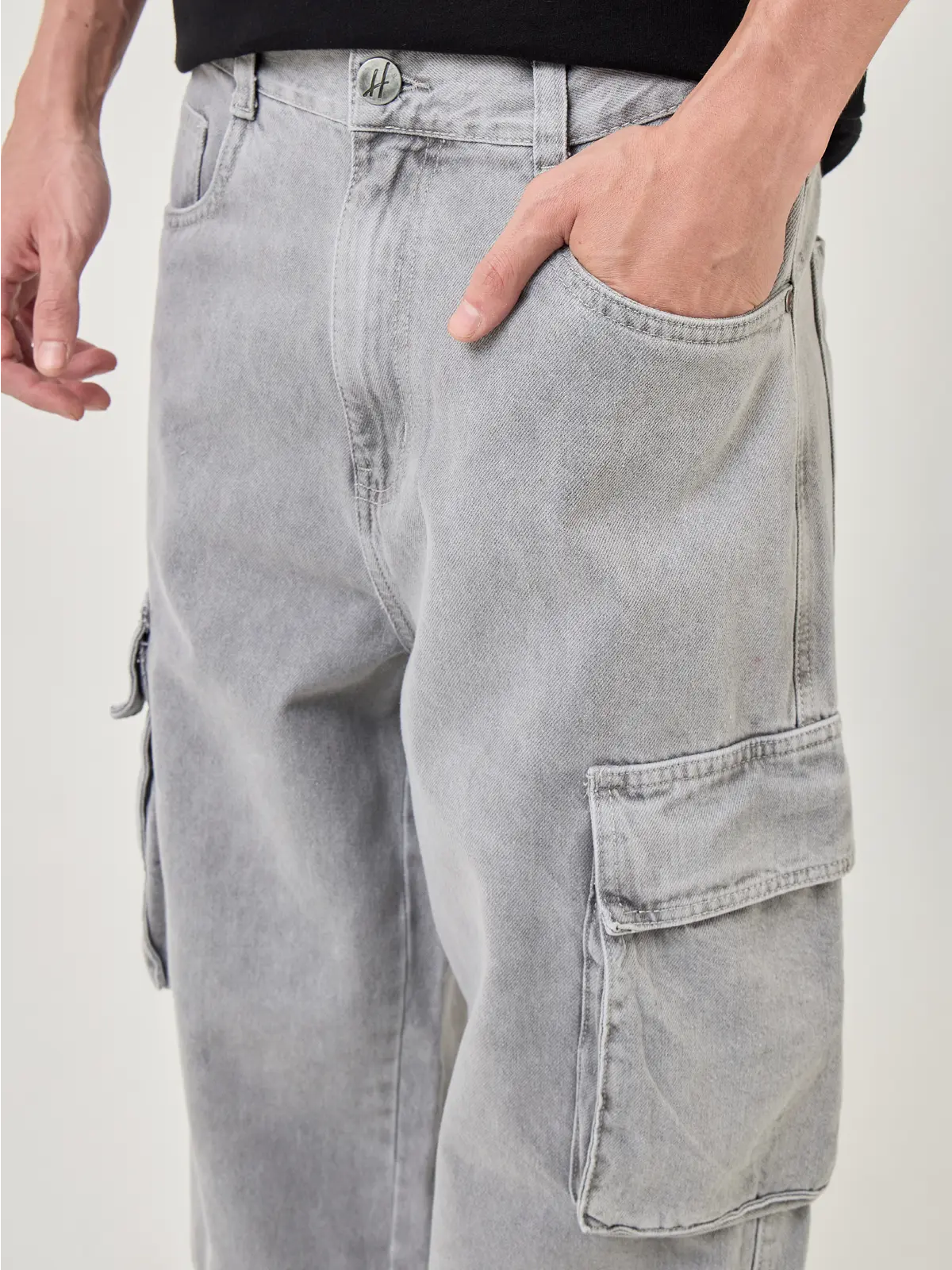 JEAN CARGO HOMBRE HALF - 4