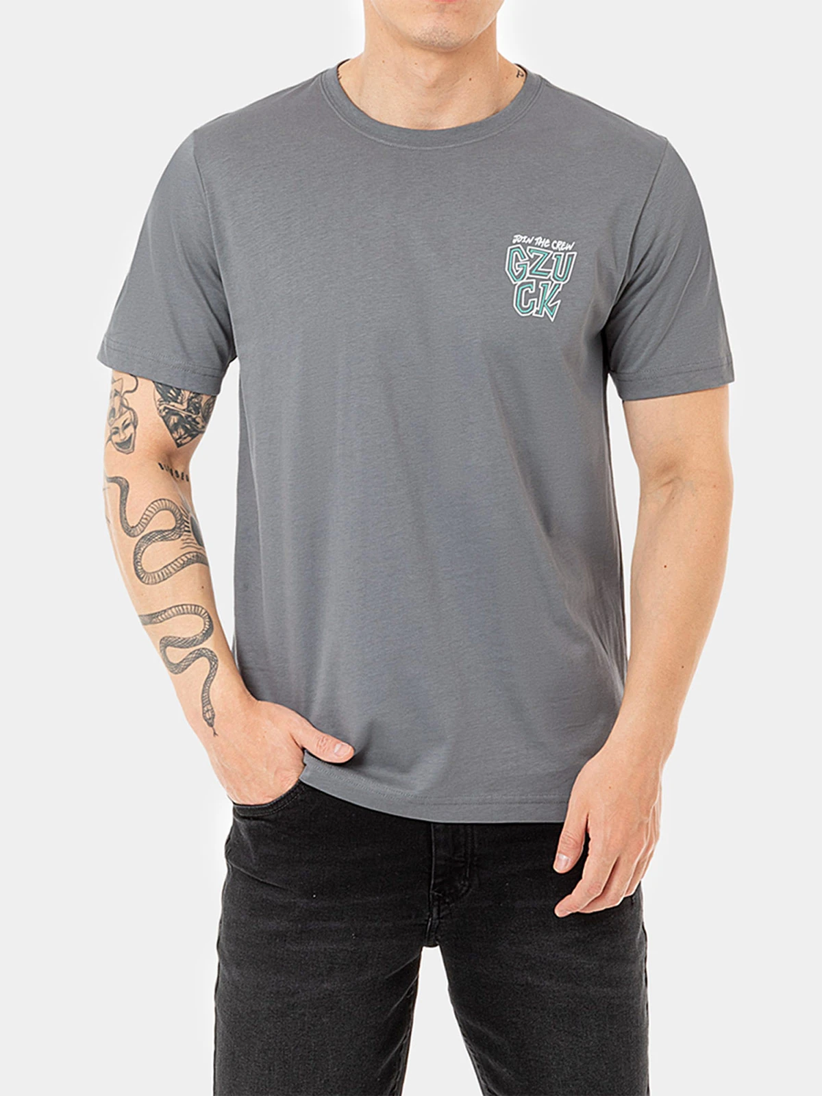 POLO MANGA CORTA REGULAR FIT HOMBRE GZUCK RYDROS - 1