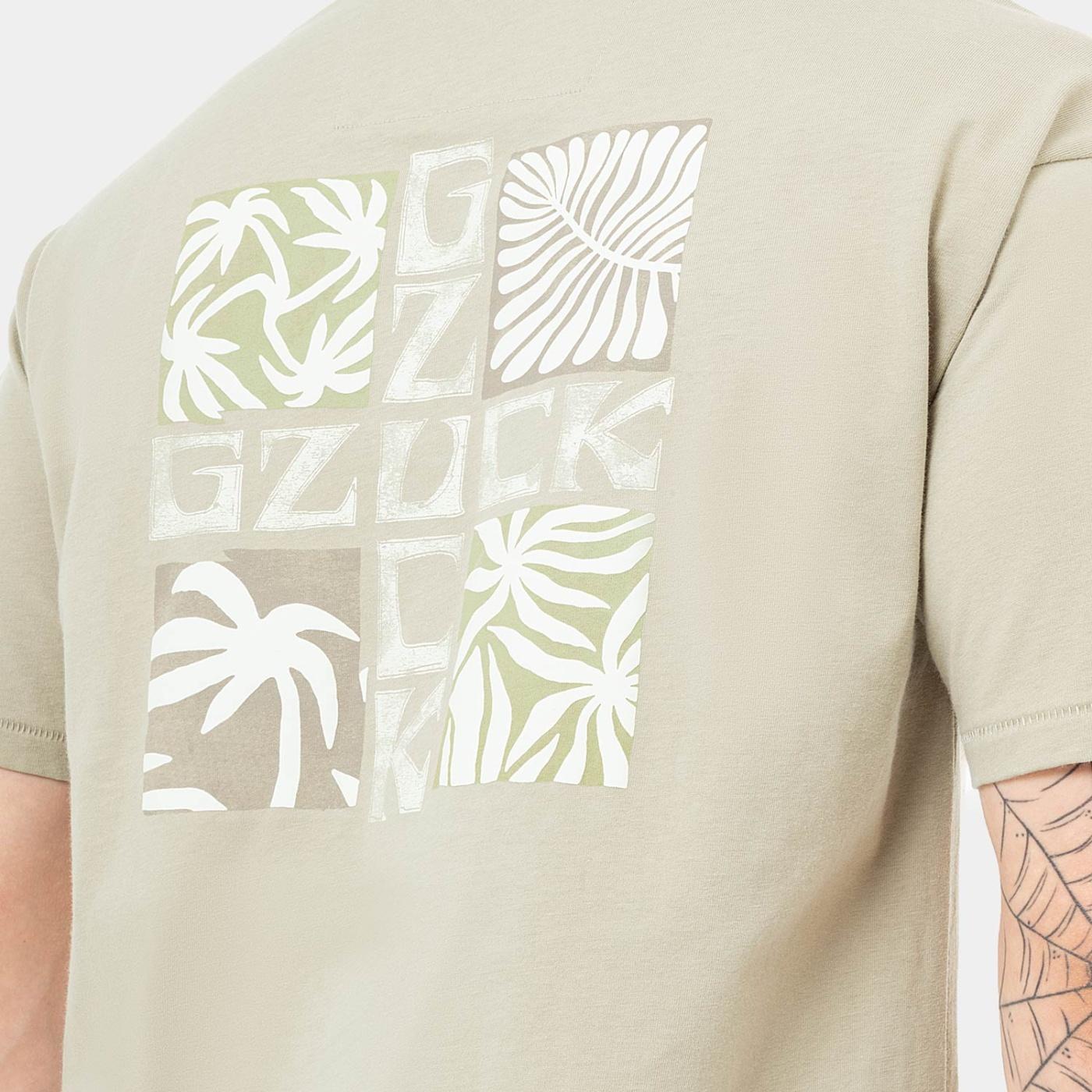 POLO MANGA CORTA REGULAR FIT HOMBRE GZUCK PALM DRIFT OVERSIZE - 4