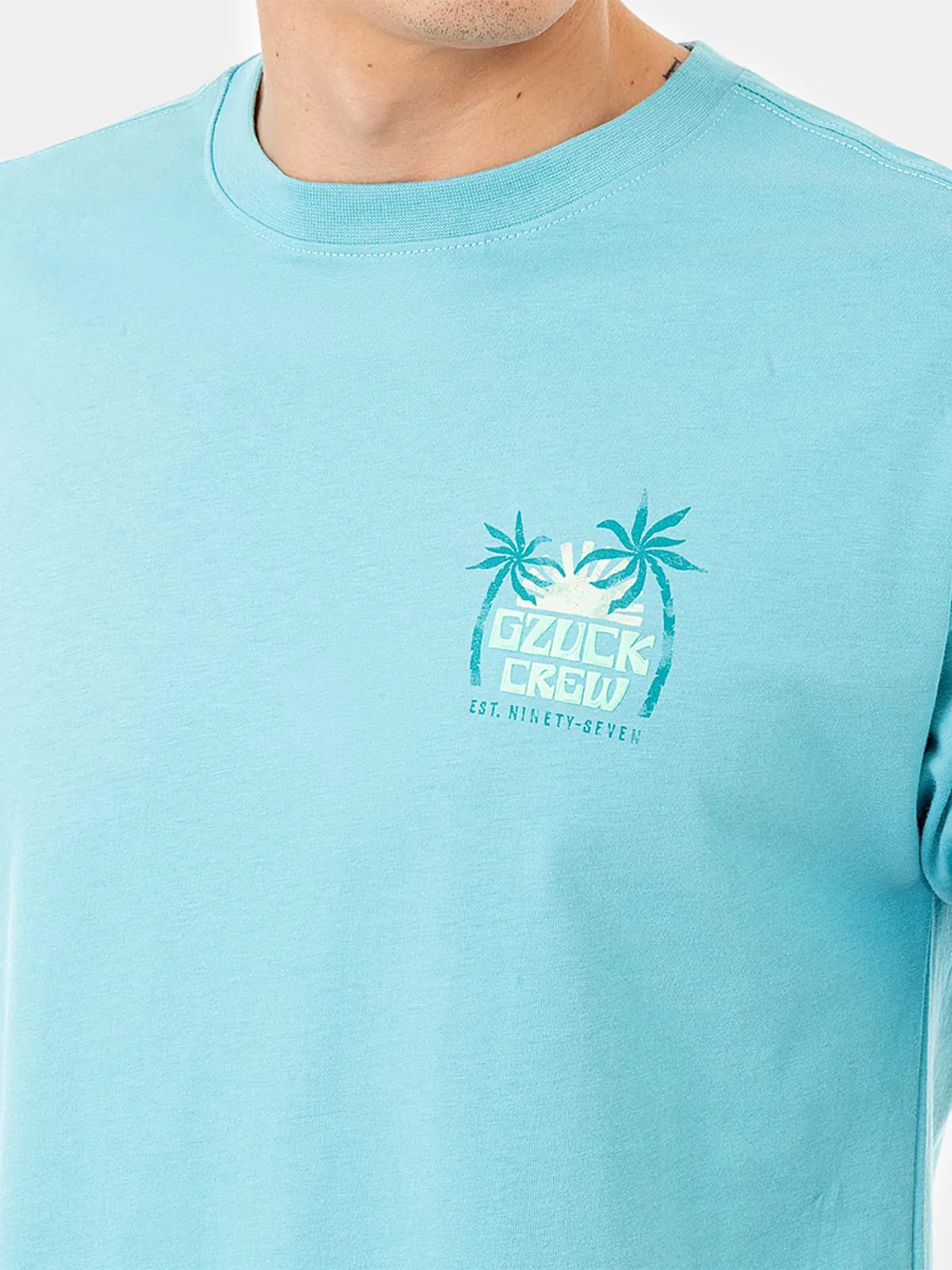 POLO MANGA CORTA REGULAR FIT HOMBRE GZUCK TROPICAL REBEL OVERSIZE - 3