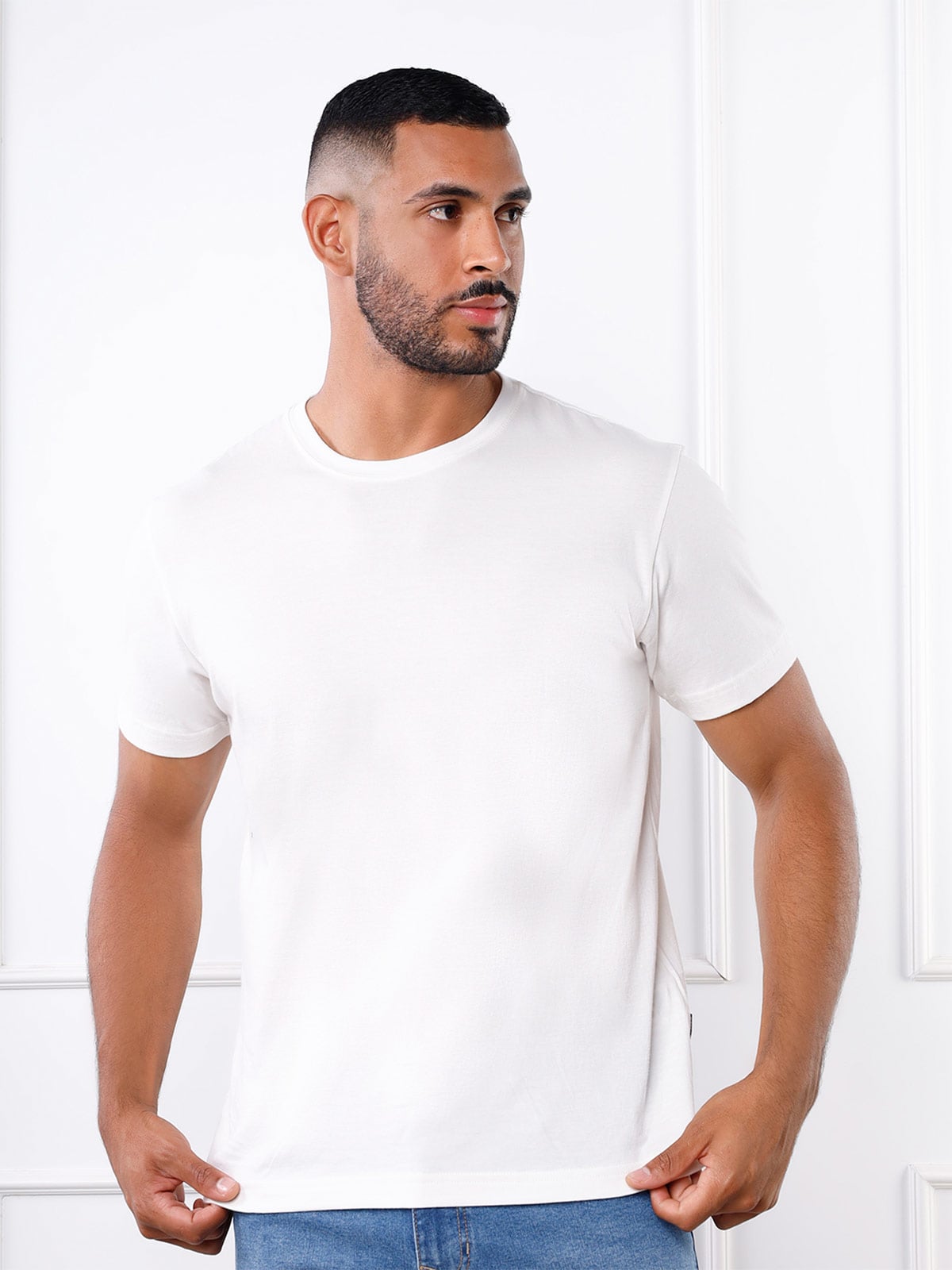 POLO MANGA CORTA HOMBRE KANSAS CUELLO REDONDO - 1