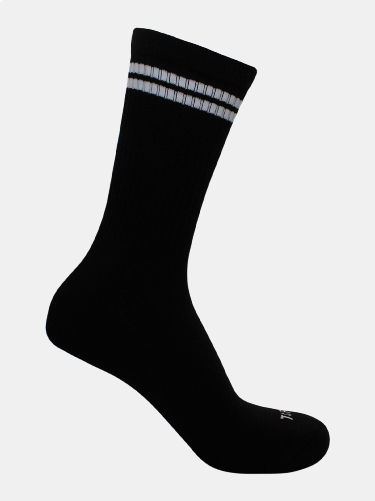 PACK X5 CALCETIN LARGO HOMBRE TOP NEGRO - 3
