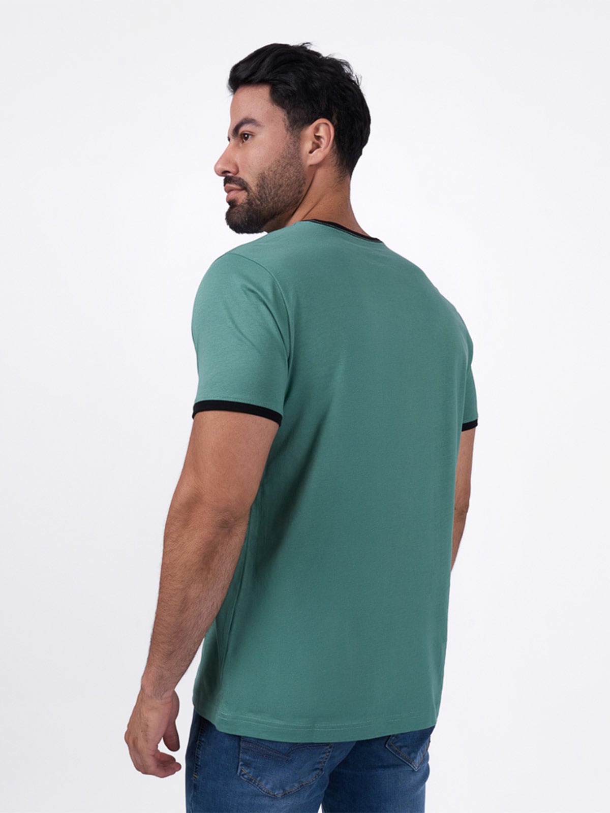 POLO MANGA CORTA ALGODÓN HOMBRE BRONCO DR DENIM - 2