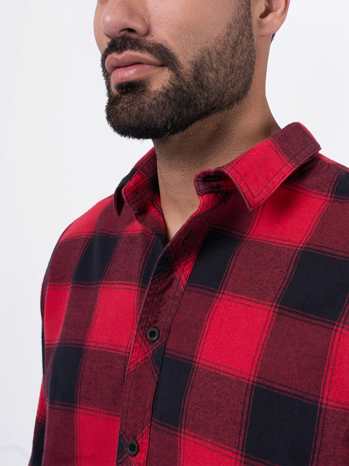 CAMISA MANGA LARGA ALGODÓN HOMBRE BRONCO VI GRUNGE - 3