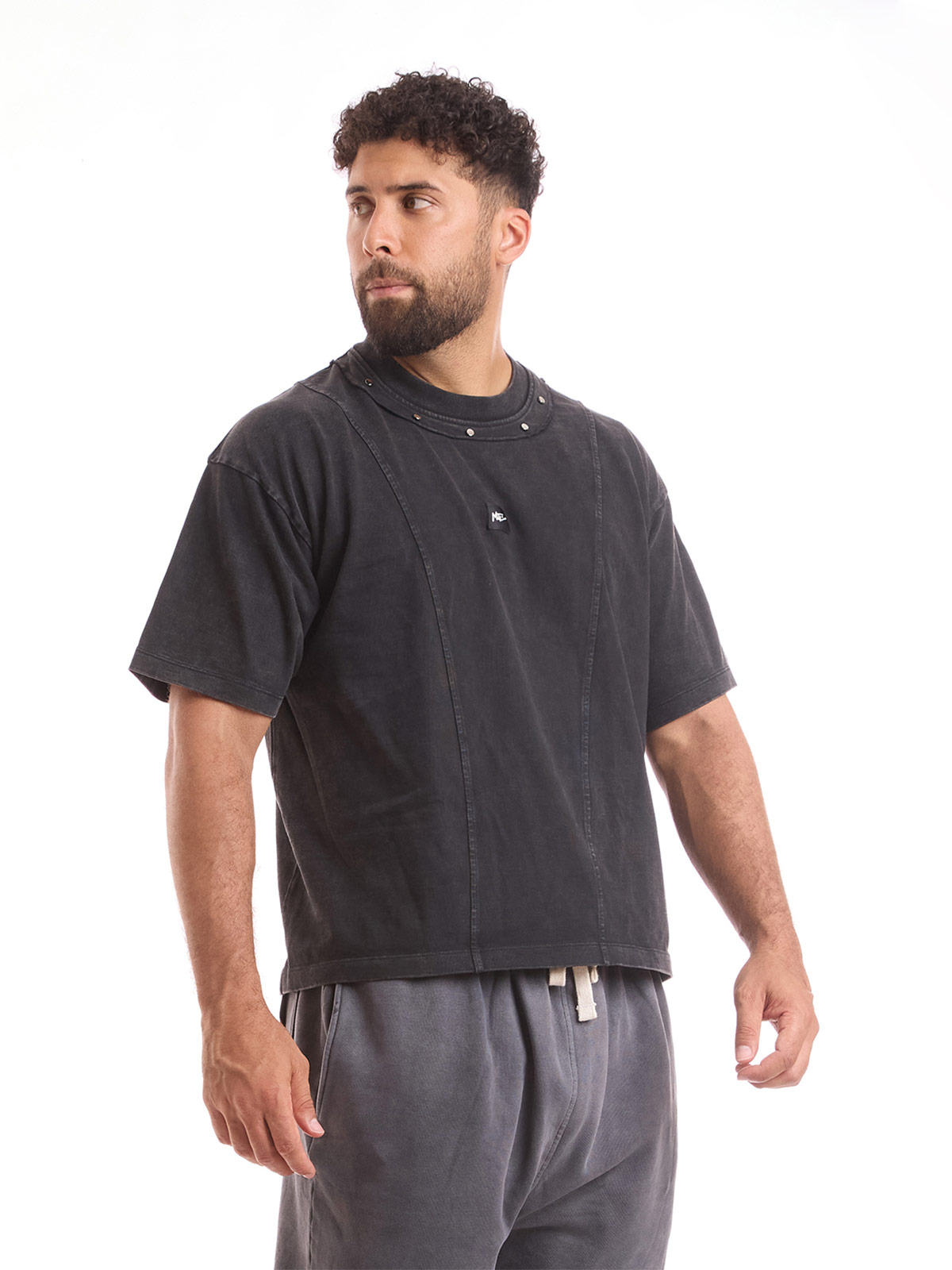 POLO MANGA CORTA BOXY FIT HOMBRE METAL JEANS ATLAS - 3