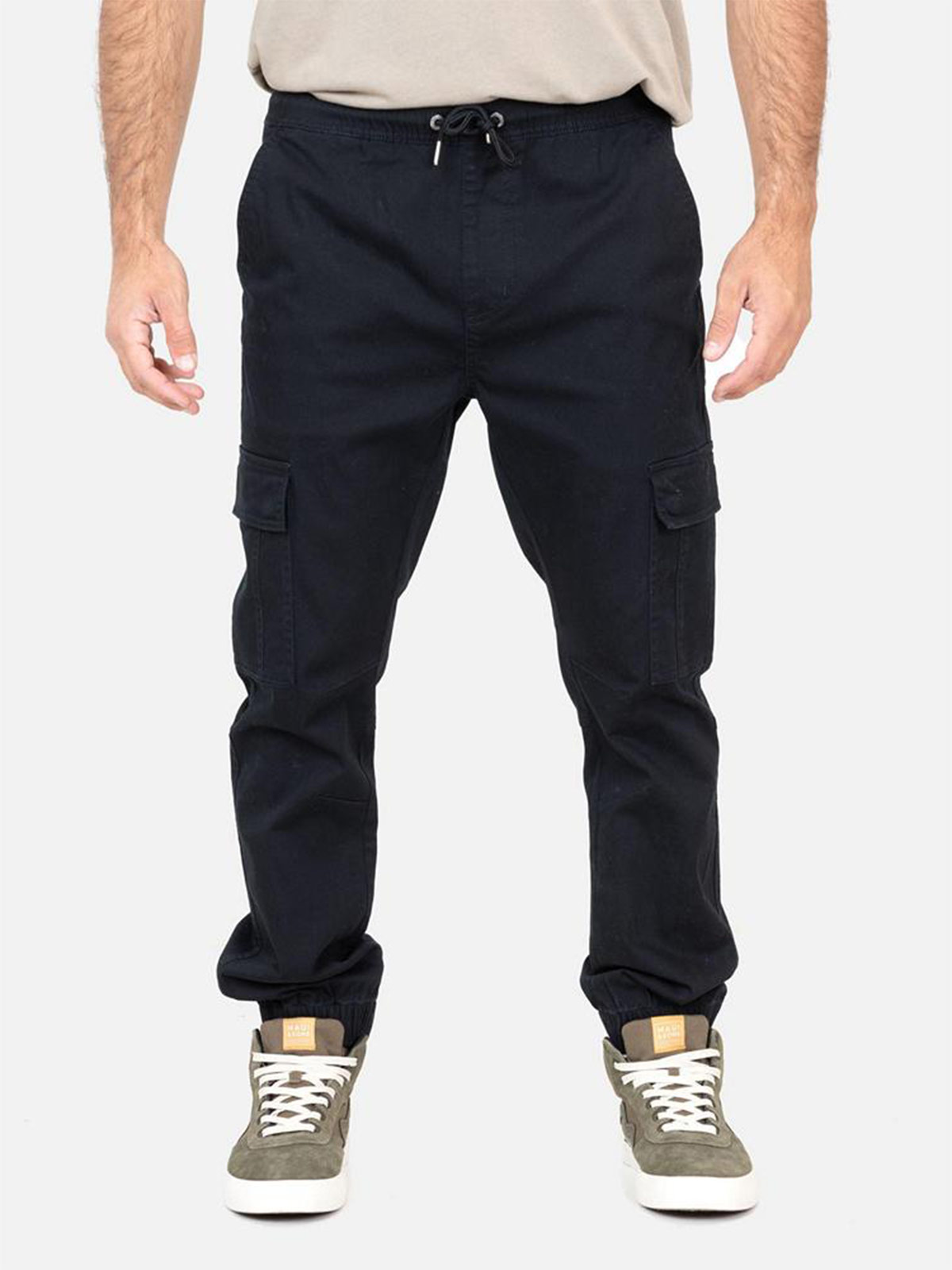 PANTALÓN JOGGER ALGODÓN HOMBRE MAUI AND SONS 5N255 LISO - 1
