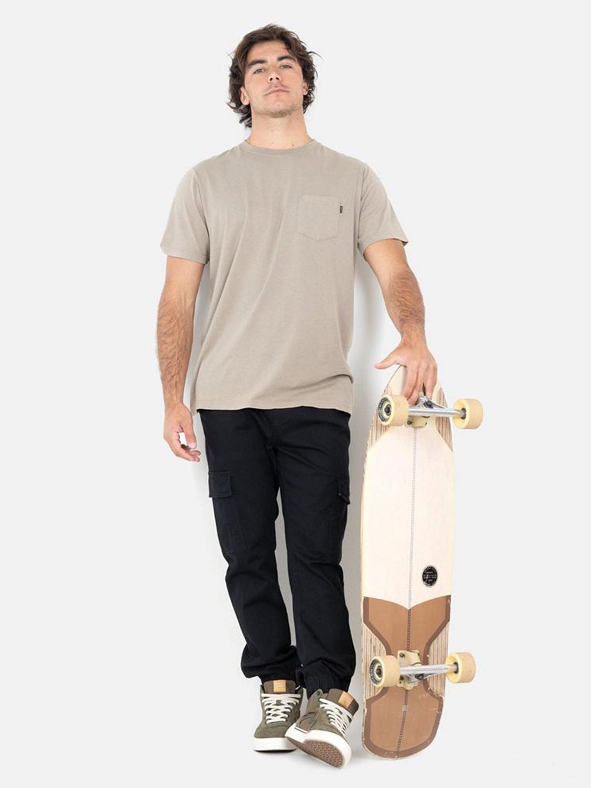 PANTALÓN JOGGER ALGODÓN HOMBRE MAUI AND SONS 5N255 LISO - 4