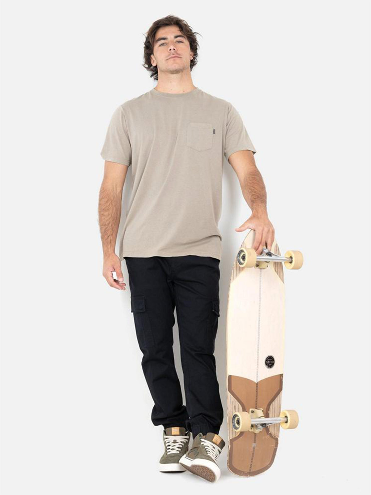 PANTALÓN JOGGER ALGODÓN HOMBRE MAUI AND SONS 5N255 LISO - 4