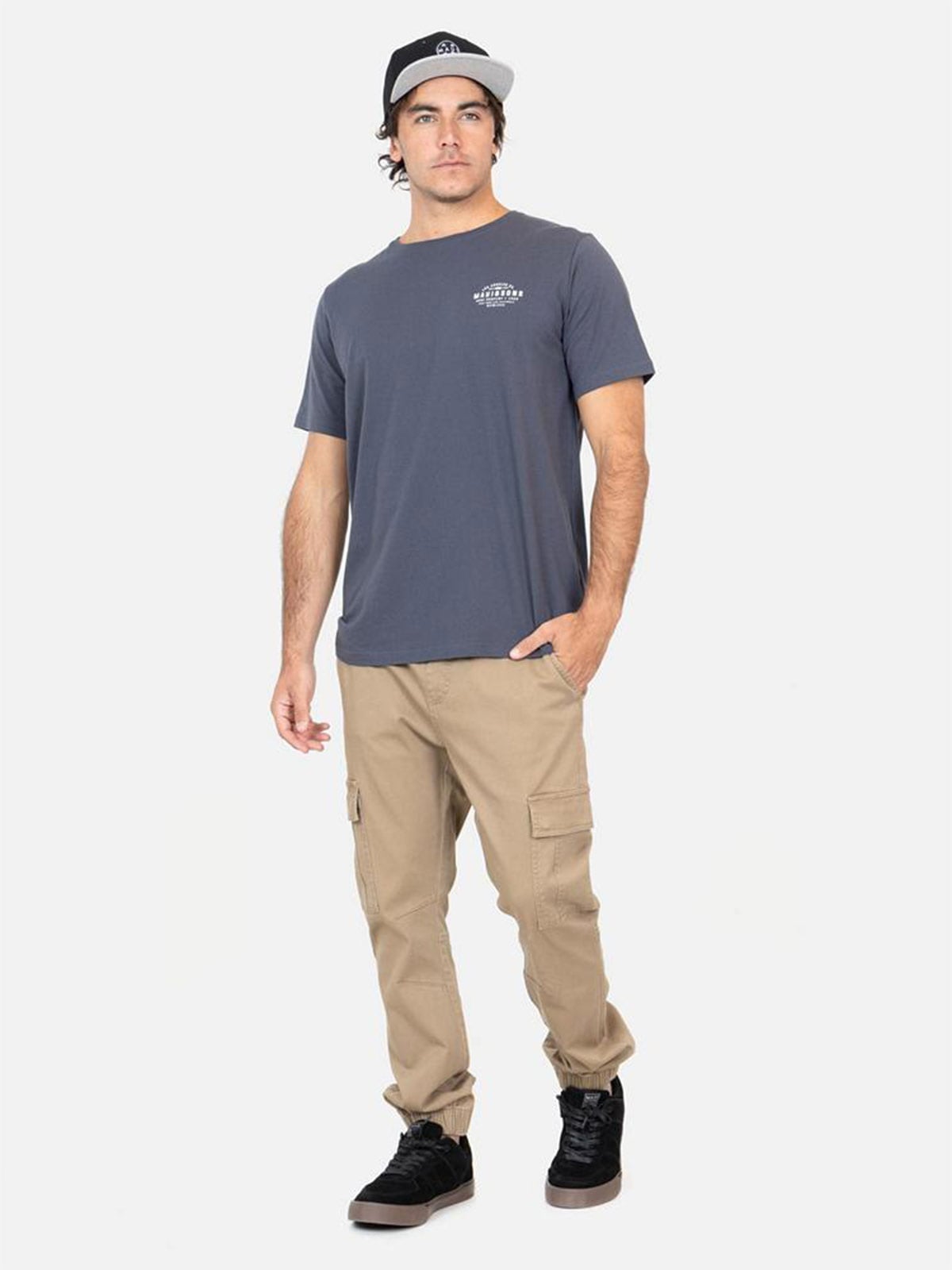 PANTALÓN JOGGER ALGODÓN HOMBRE MAUI AND SONS 5N255 LISO - 4