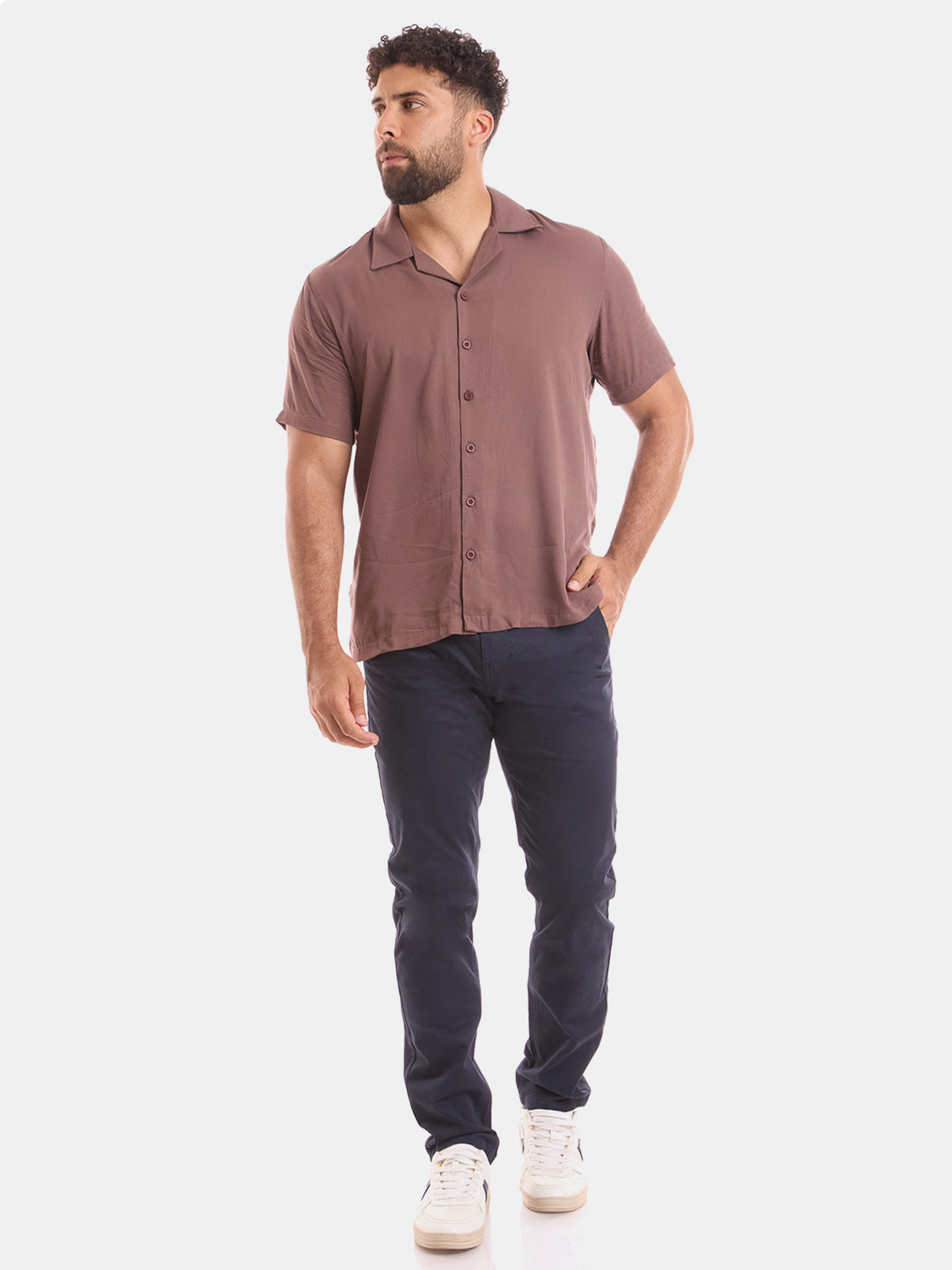 PANTALÓN ALGODÓN SLIM FIT HOMBRE METAL JEANS BRYAN - 1
