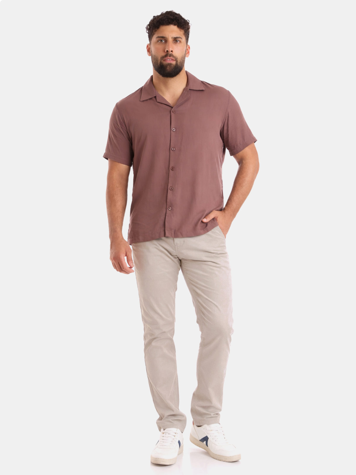 PANTALÓN ALGODÓN SLIM FIT HOMBRE METAL JEANS BRYAN - 1