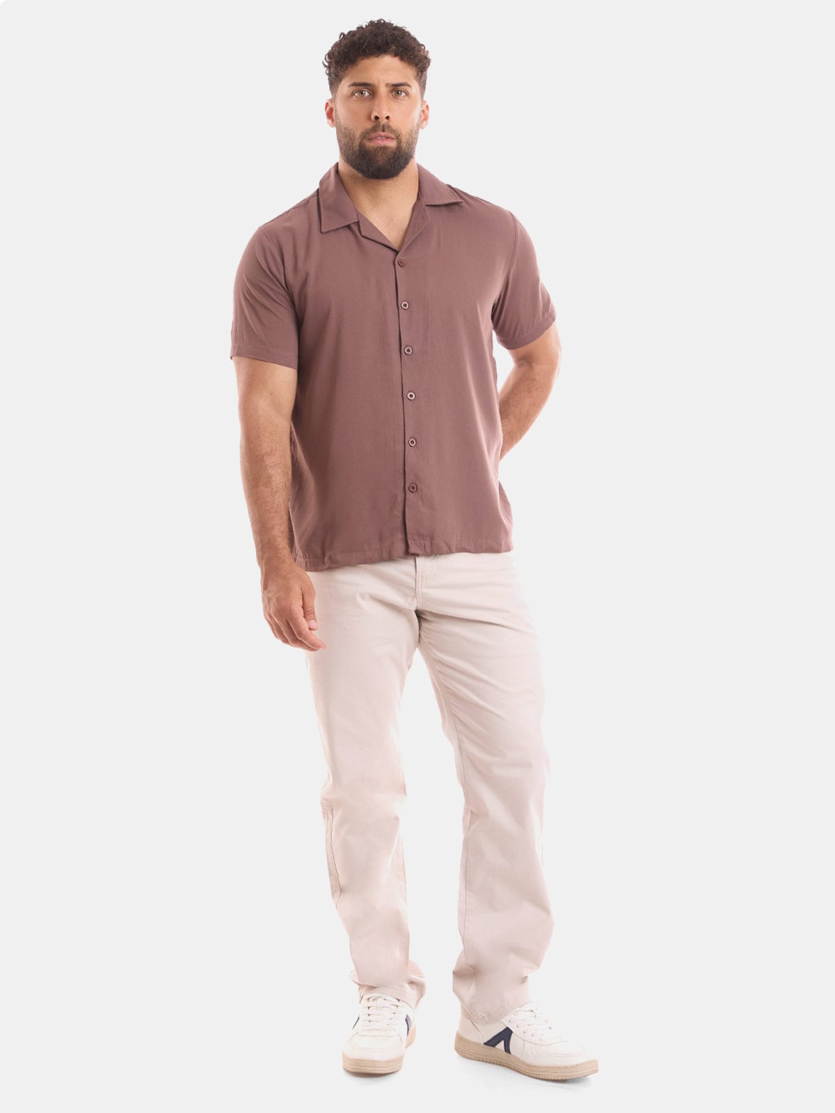 PANTALÓN ALGODÓN REGULAR FIT HOMBRE METAL JEANS DANIEL - 1
