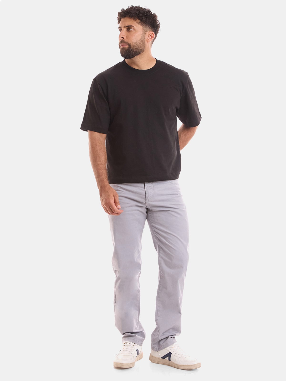 PANTALÓN ALGODÓN REGULAR FIT HOMBRE METAL JEANS DANIEL - 1