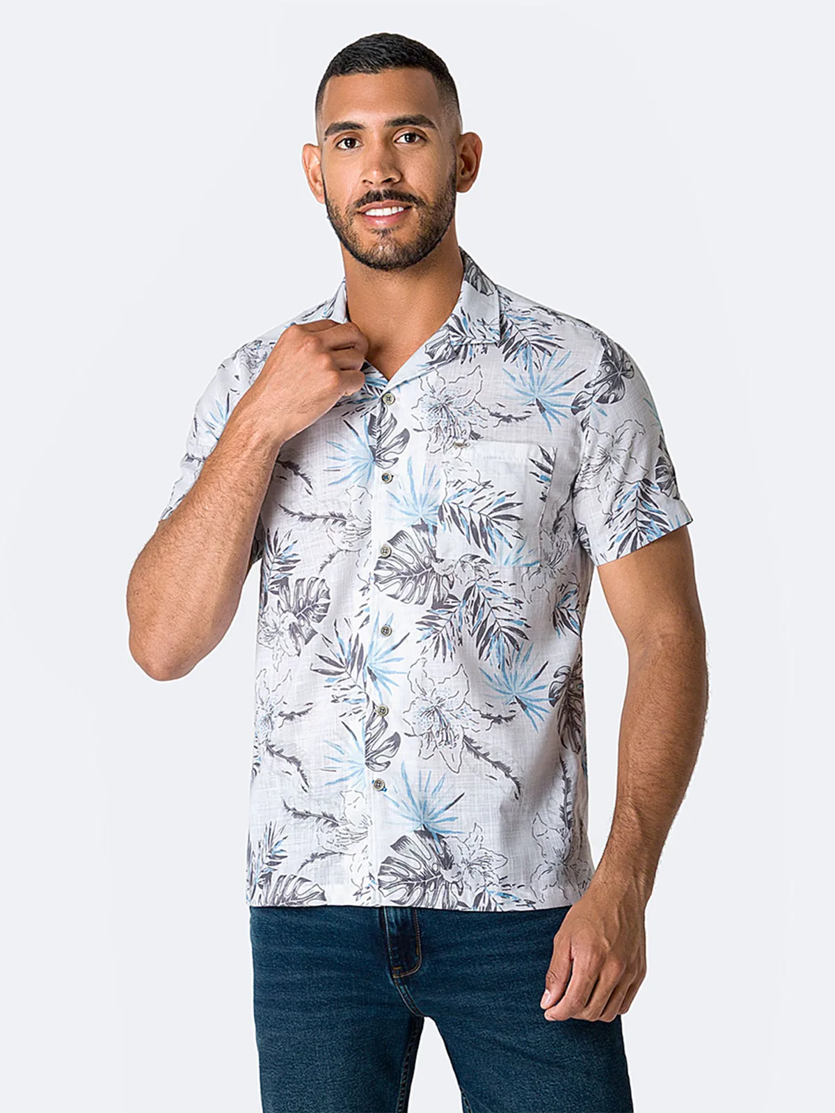 CAMISA MANGA CORTA HOMBRE PIONIER ALEJJANDRO - 1