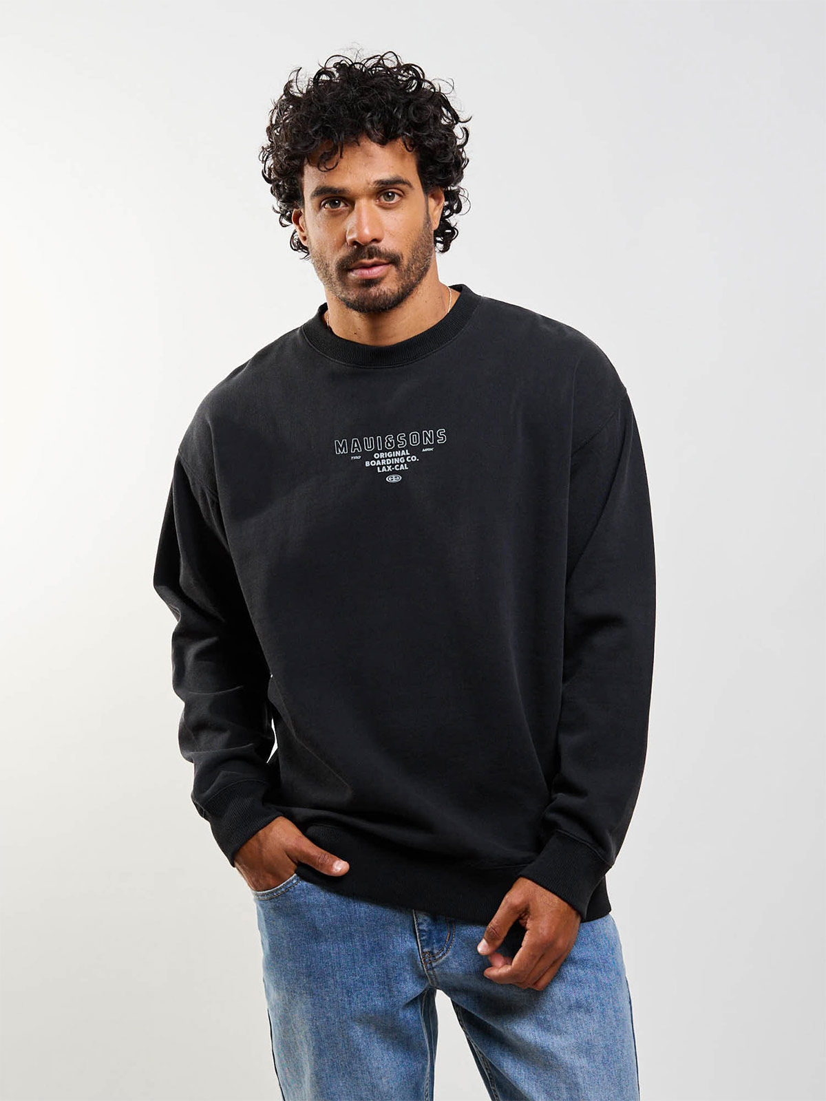 POLERA HOMBRE MAUI AND SONS CUELLO REDONDO 5O535 - 1