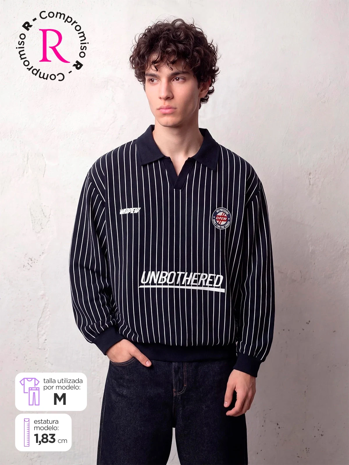POLERA ALGODÓN HOMBRE INDEX - 1