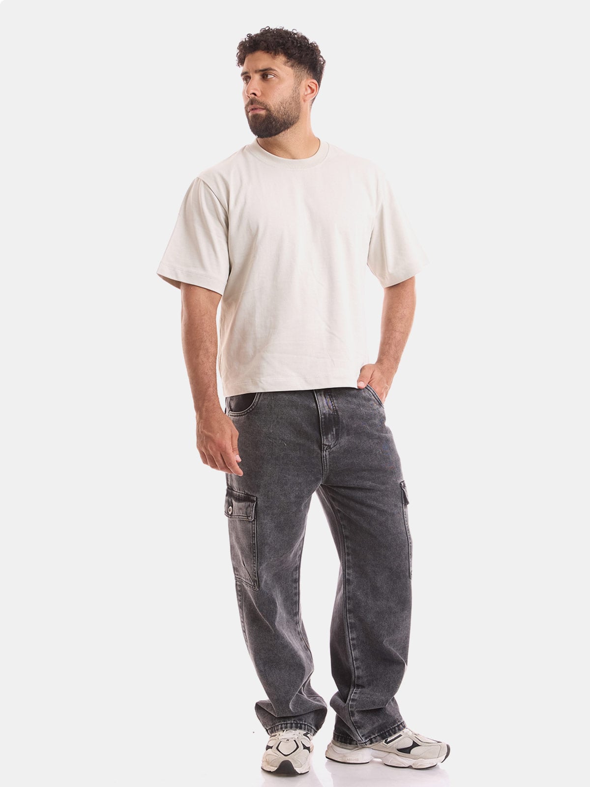 JEAN ALGODÓN CARGO BAGGY HOMBRE METAL JEANS YAMAL - 1