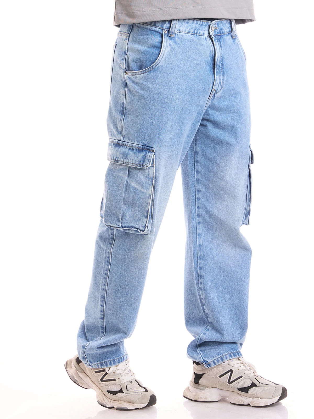 JEAN ALGODÓN CARGO LOOSE FIT HOMBRE METAL JEANS CADILAK - 4