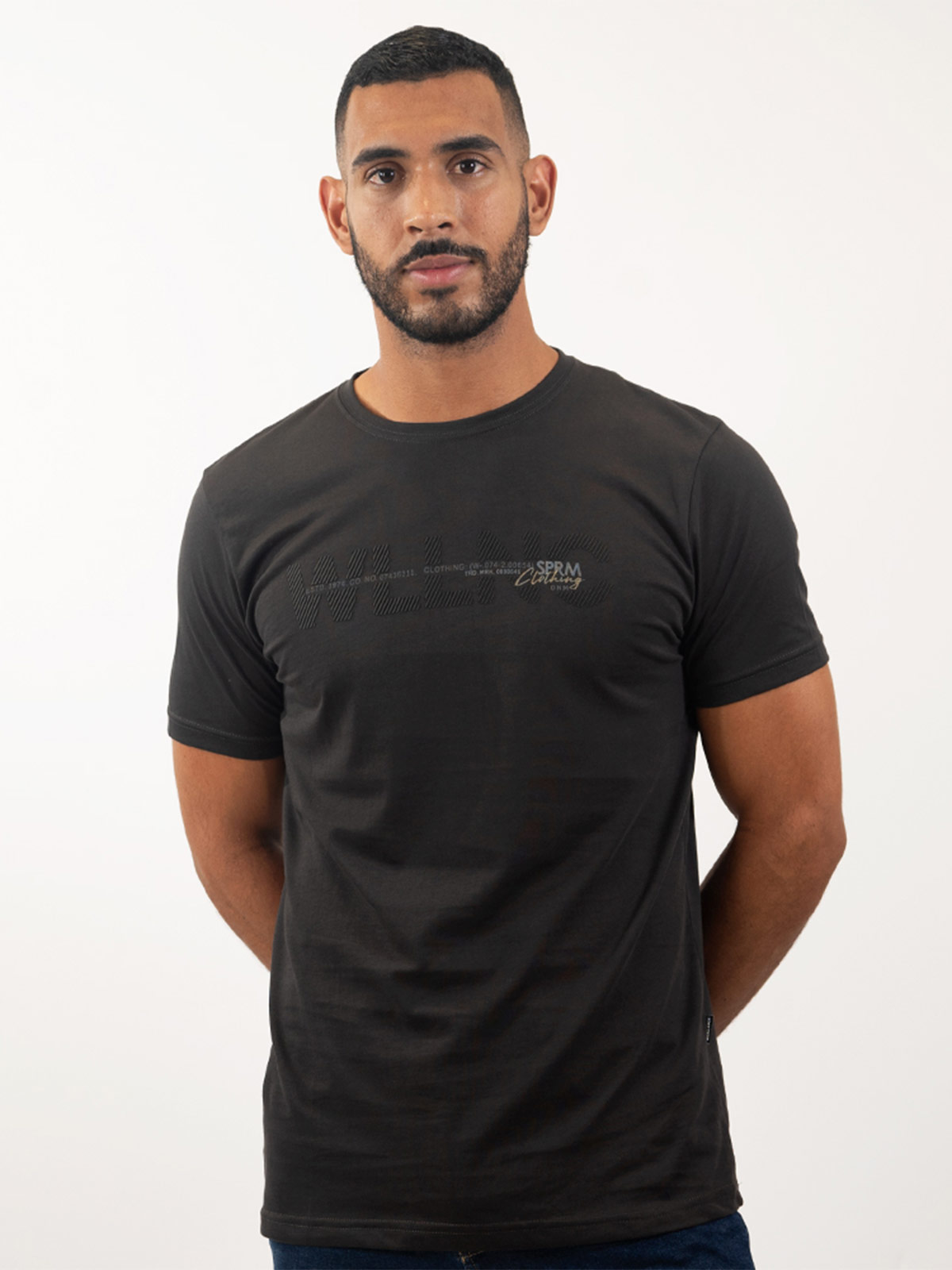 POLO MANGA CORTA ALGODÓN HOMBRE WOALLANCE CLASICO 109H25 - 1