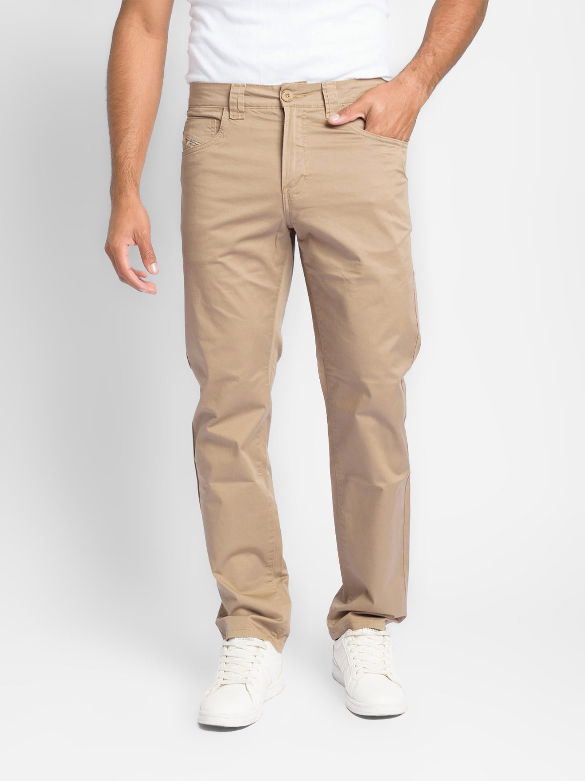 PANTALÓN SLIM FIT ALGODÓN HOMBRE PARADA 111 ROMARIO - 1