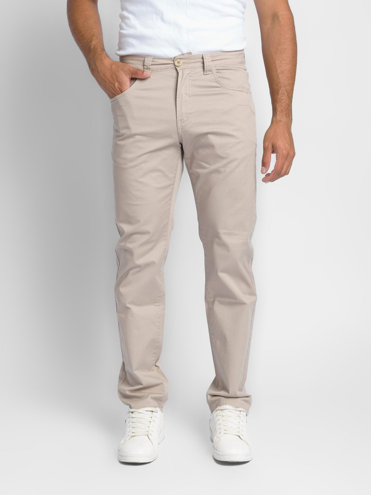 PANTALÓN SLIM FIT ALGODÓN HOMBRE PARADA 111 ROMARIO - 1