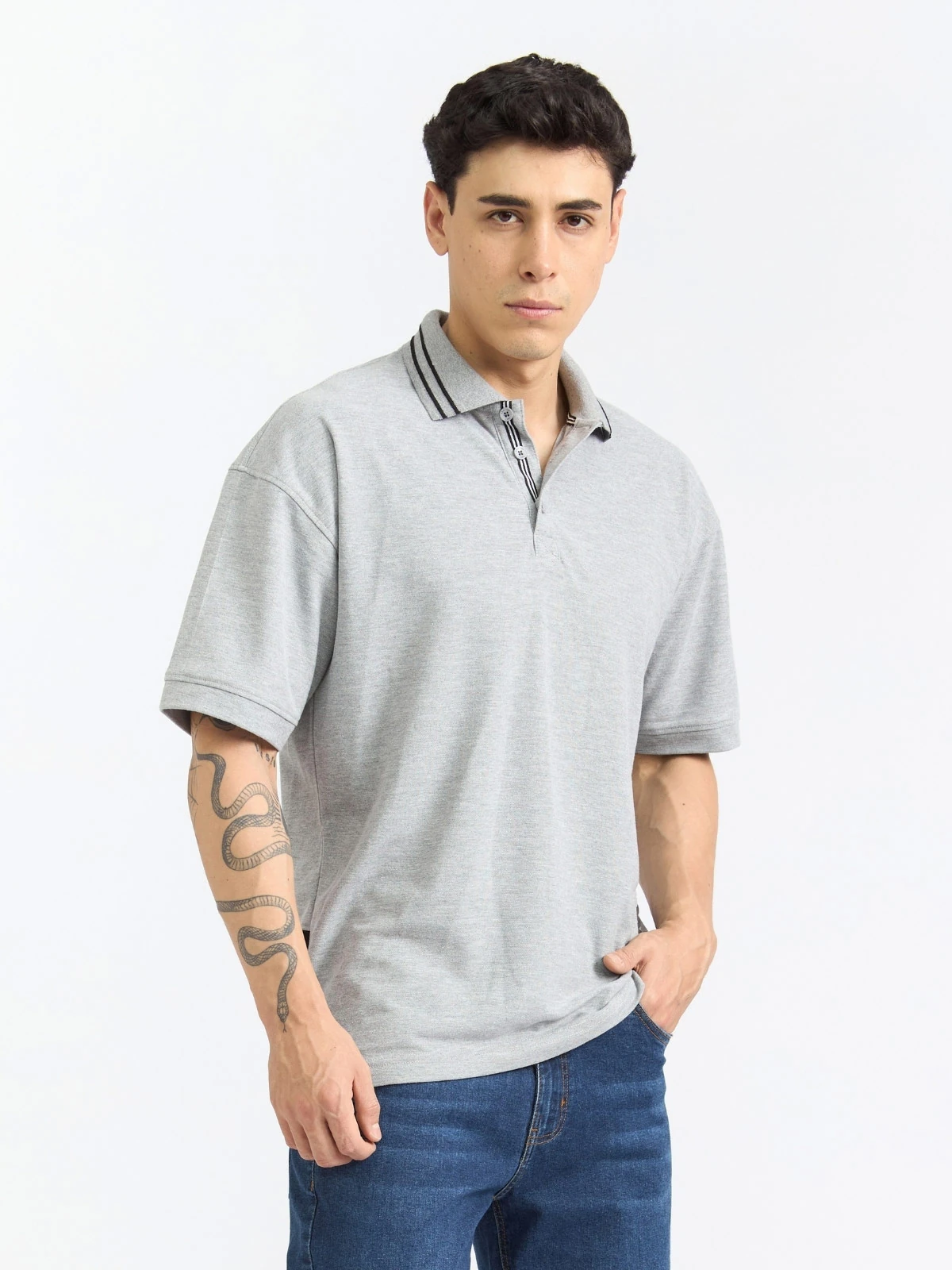POLO MANGA CORTA HOMBRE PARADA 111 BALVIN - 3