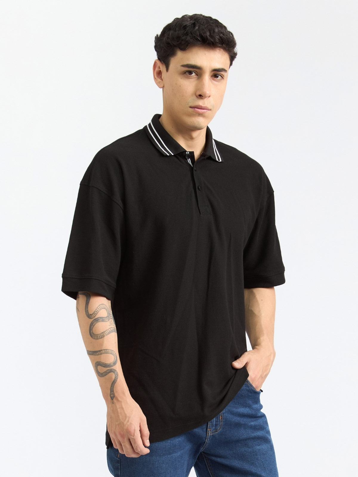 POLO MANGA CORTA HOMBRE PARADA 111 BALVIN - 1