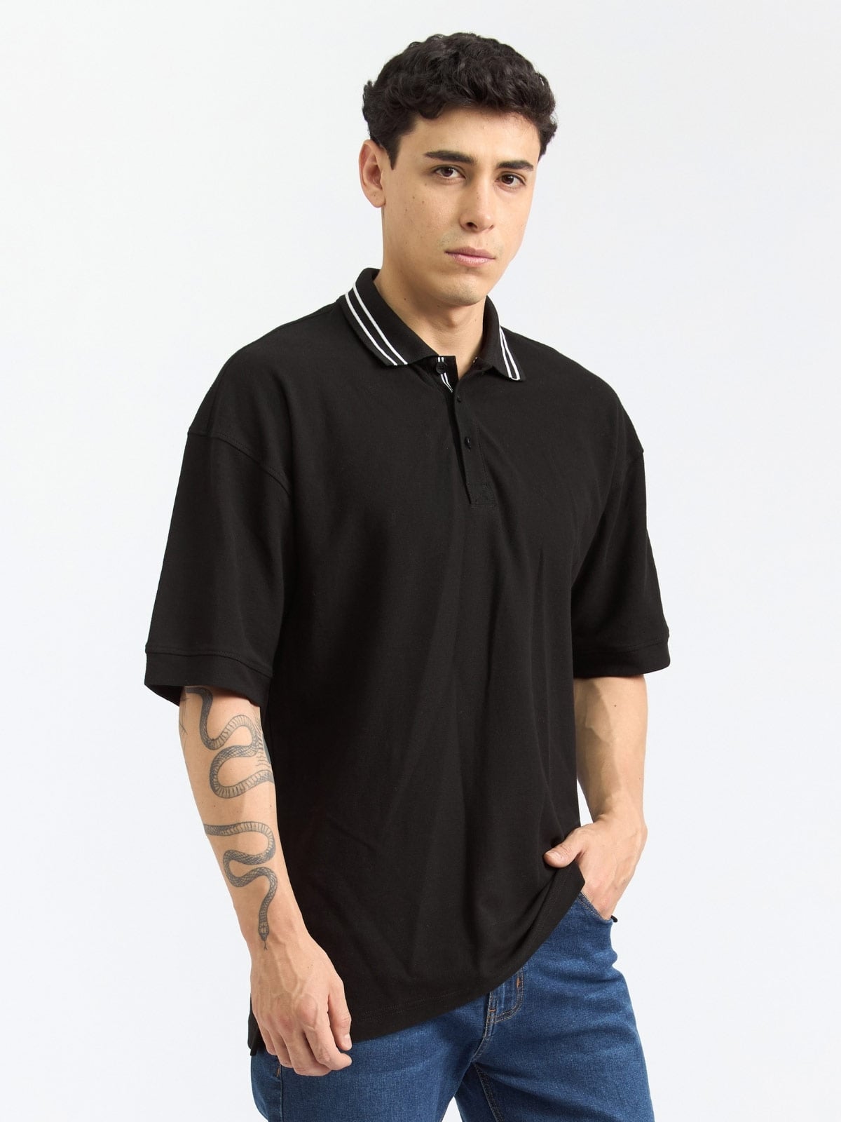 POLO MANGA CORTA HOMBRE PARADA 111 BALVIN - 1