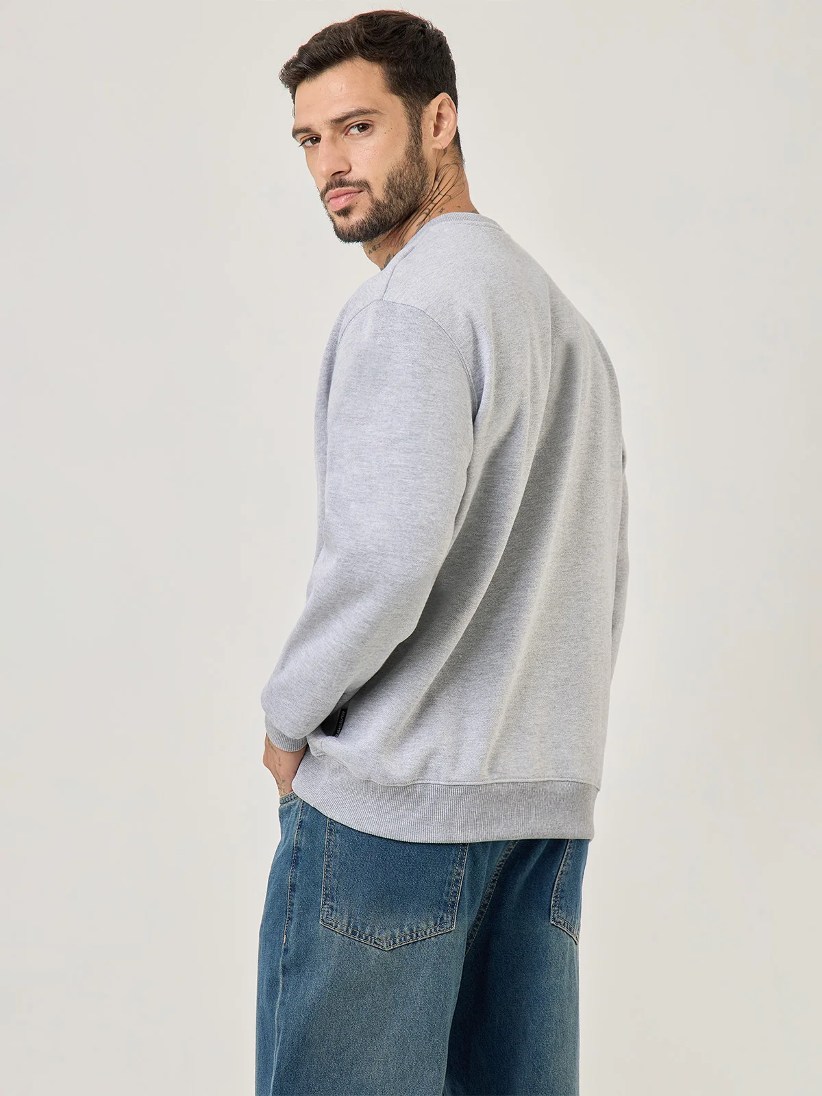 POLERA HOMBRE QUIKSILVER HOODIE BASCI CREW YOUNG MEN 2.0 - 2